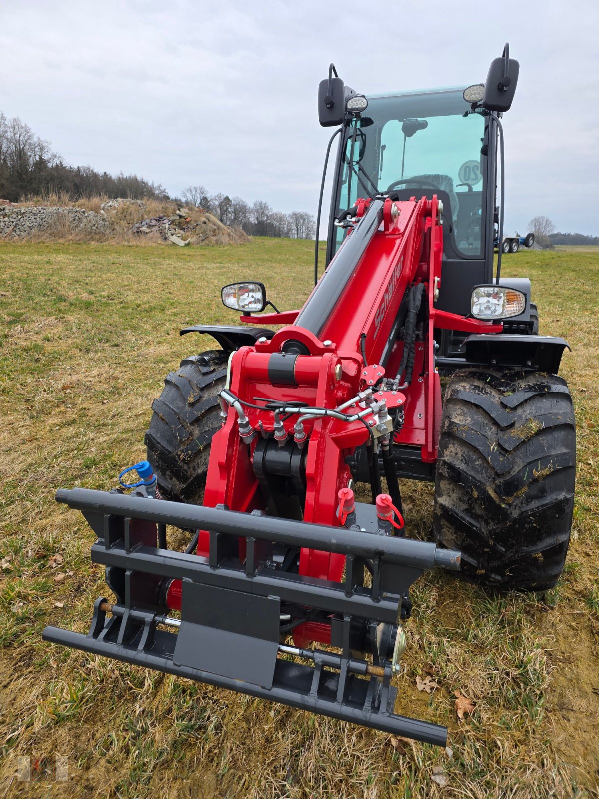 Teleradlader of the type Schäffer 5680 T, Neumaschine in Gerolsbach (Picture 3)