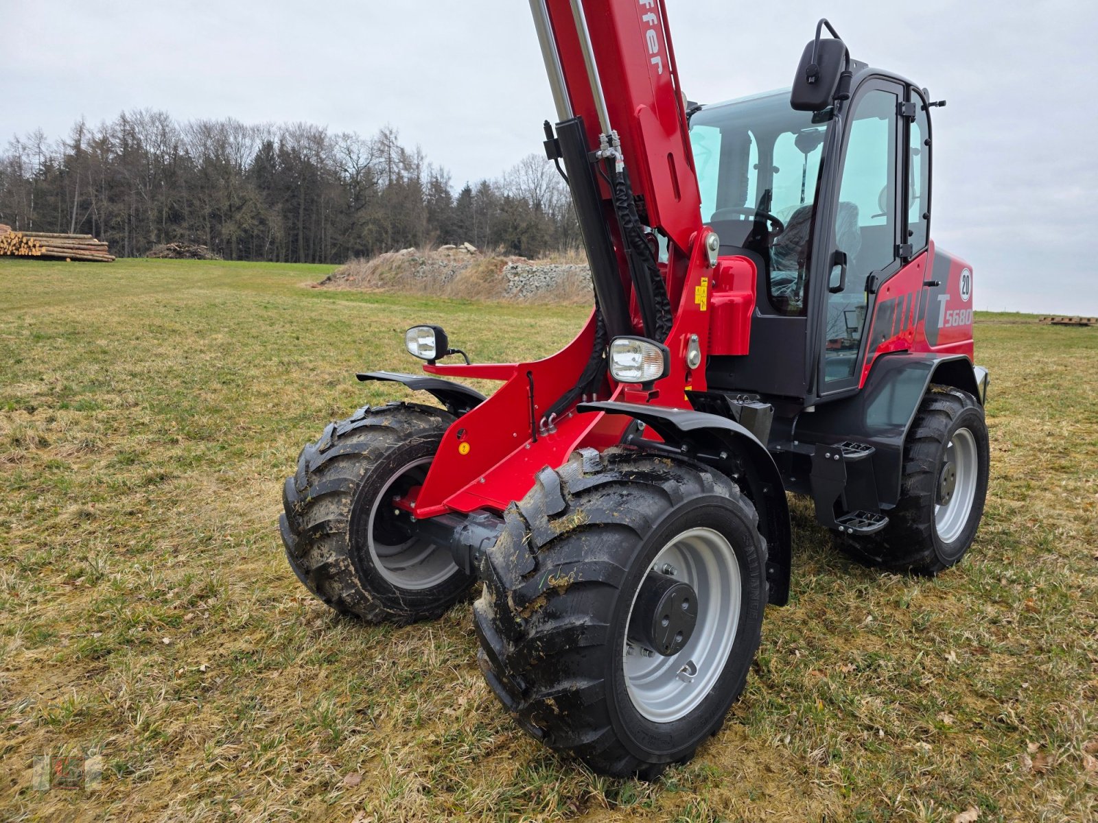 Teleradlader of the type Schäffer 5680 T, Neumaschine in Gerolsbach (Picture 7)