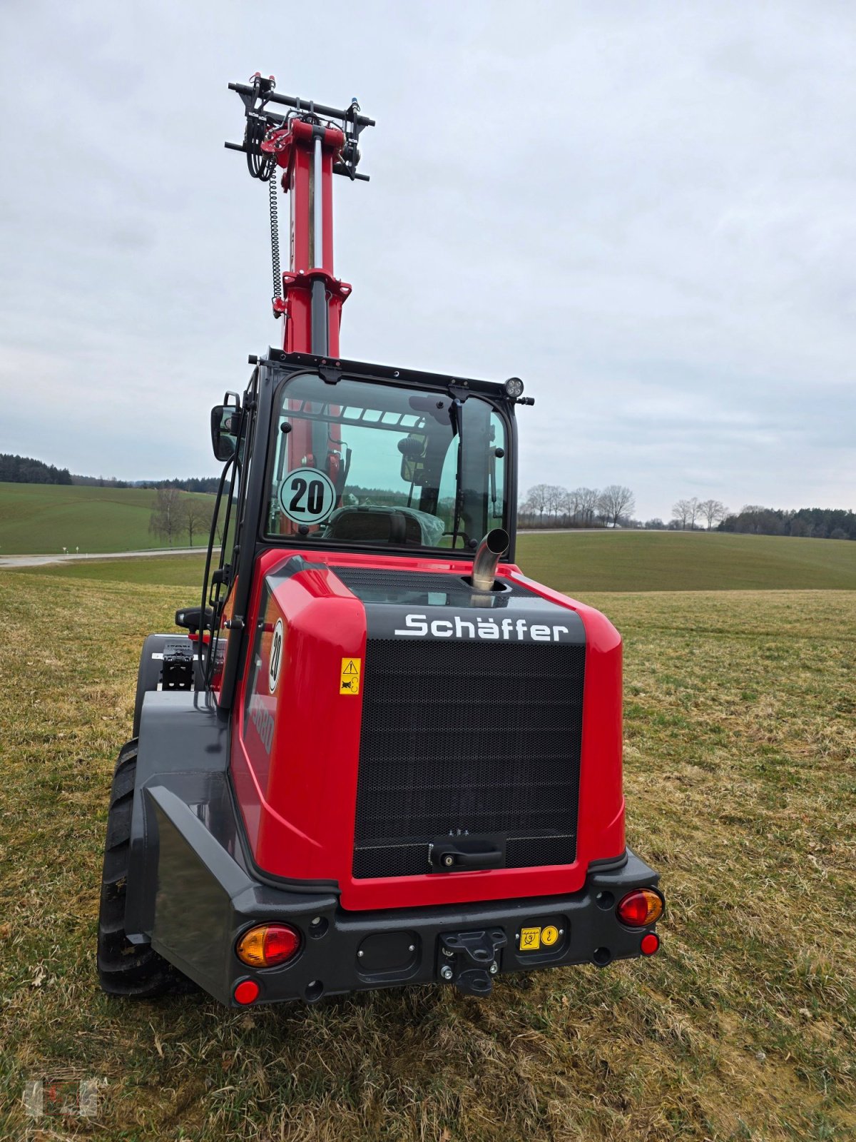 Teleradlader of the type Schäffer 5680 T, Neumaschine in Gerolsbach (Picture 10)