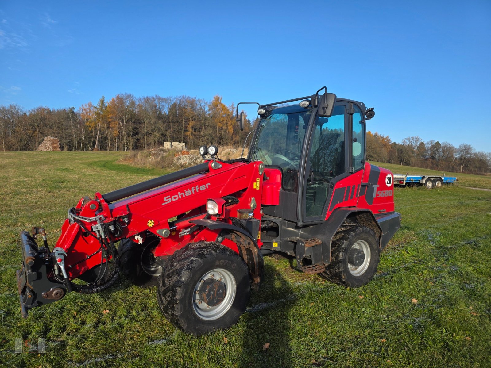 Teleradlader tipa Schäffer 5680 T, Gebrauchtmaschine u Gerolsbach (Slika 1)
