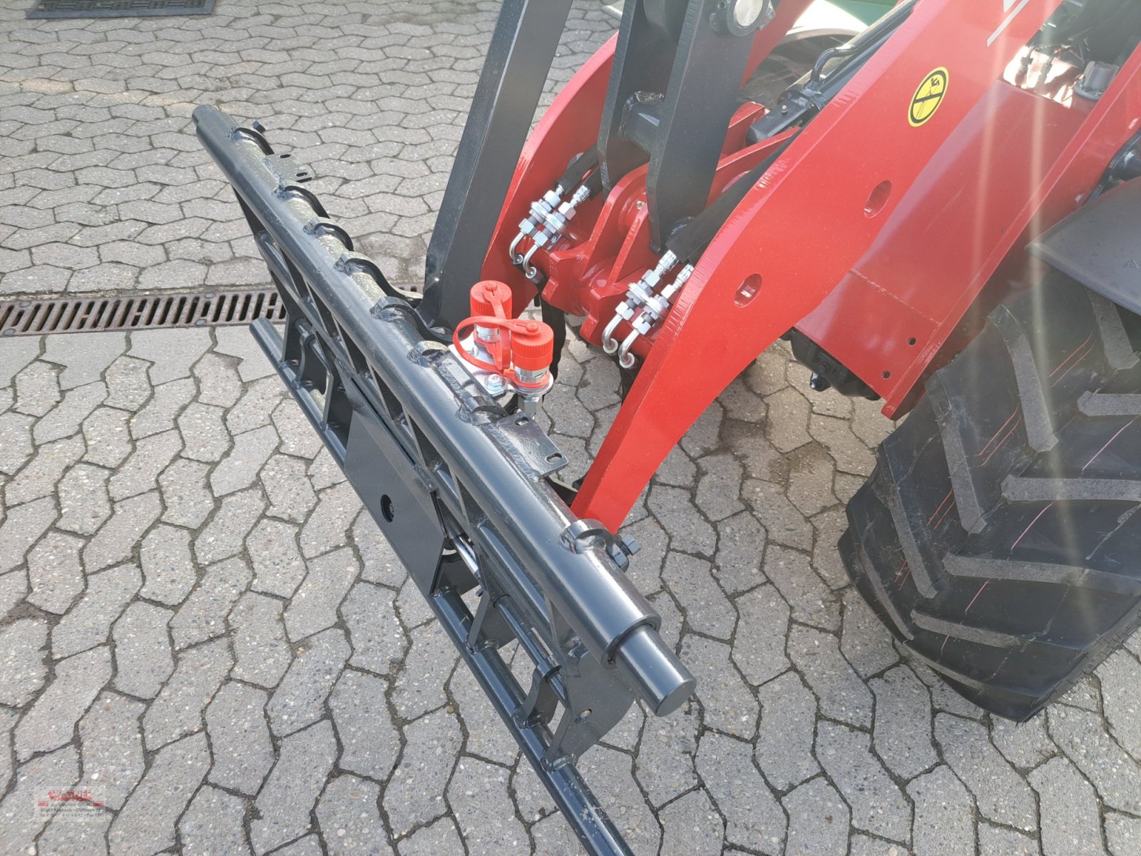 Teleradlader of the type Schäffer 5680 T, Neumaschine in Ansbach (Picture 3)