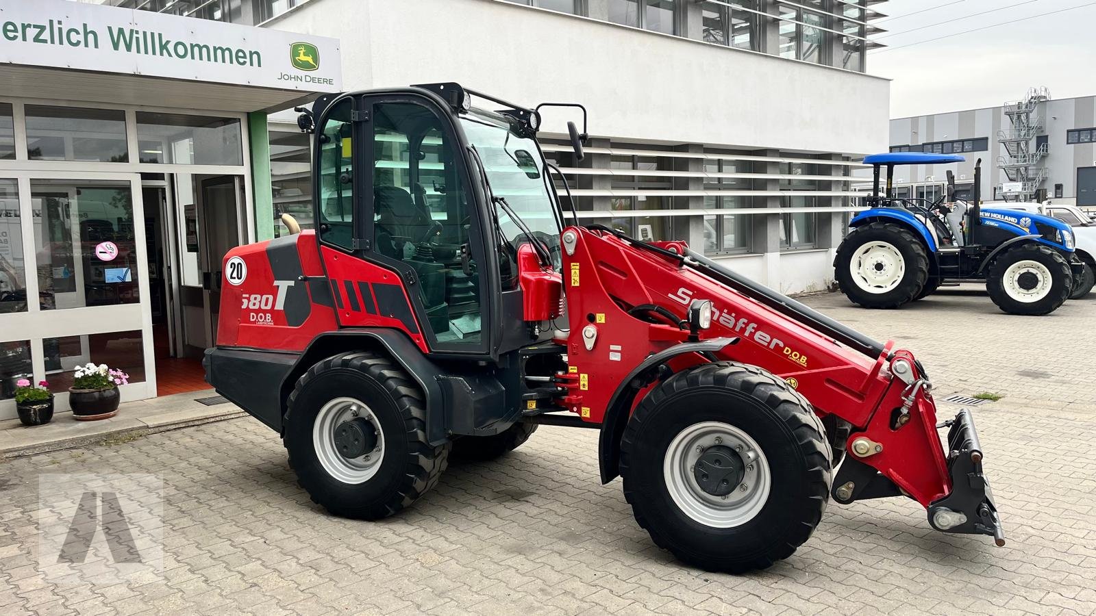 Teleradlader typu Schäffer 5680 T, Gebrauchtmaschine v Regensburg (Obrázek 3)