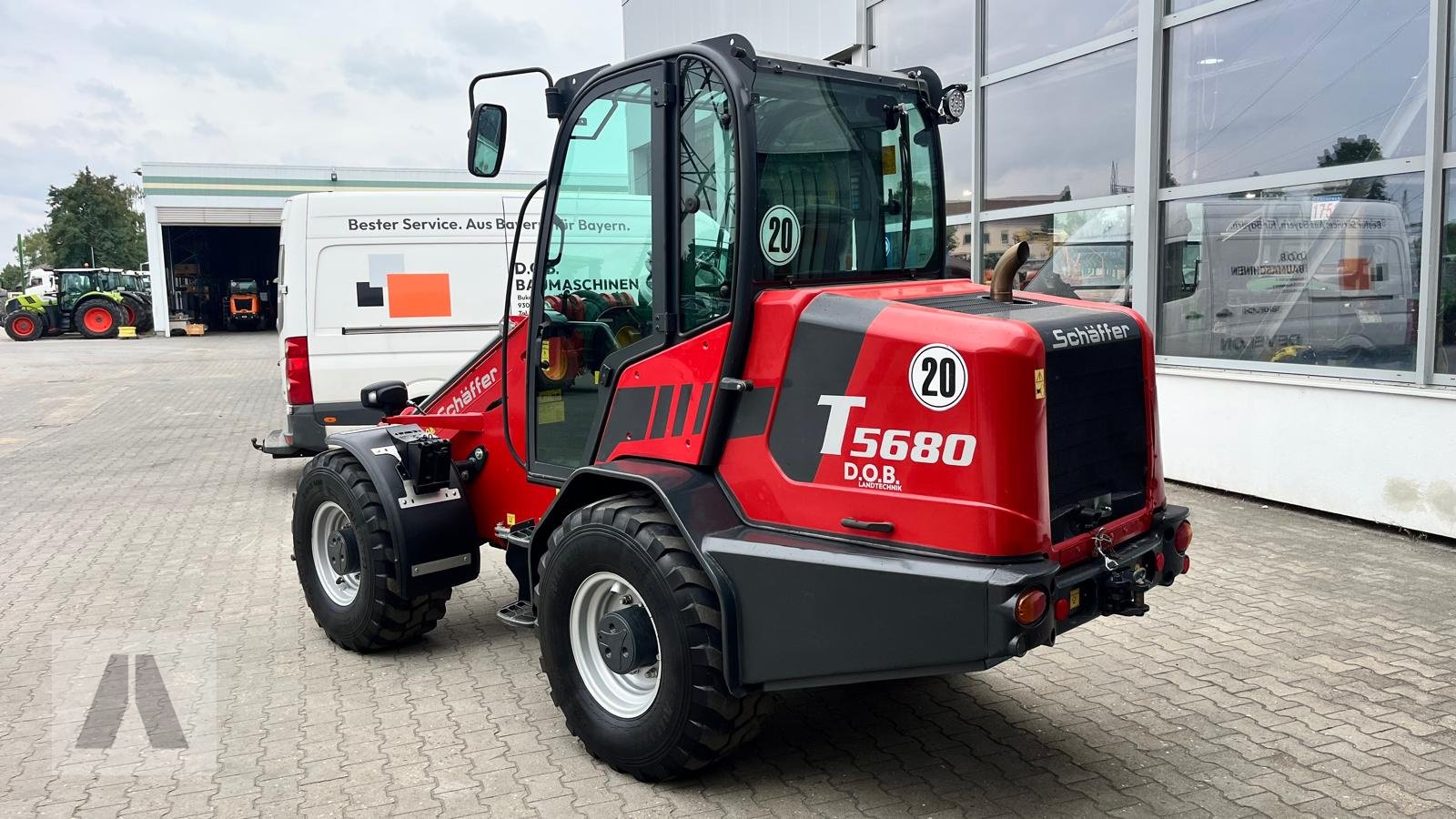Teleradlader typu Schäffer 5680 T, Gebrauchtmaschine v Regensburg (Obrázek 4)