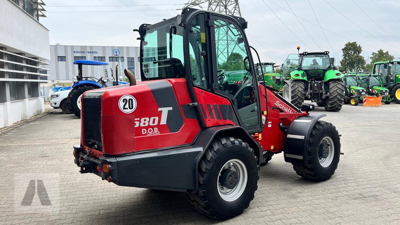 Teleradlader typu Schäffer 5680 T, Gebrauchtmaschine v Regensburg (Obrázek 5)