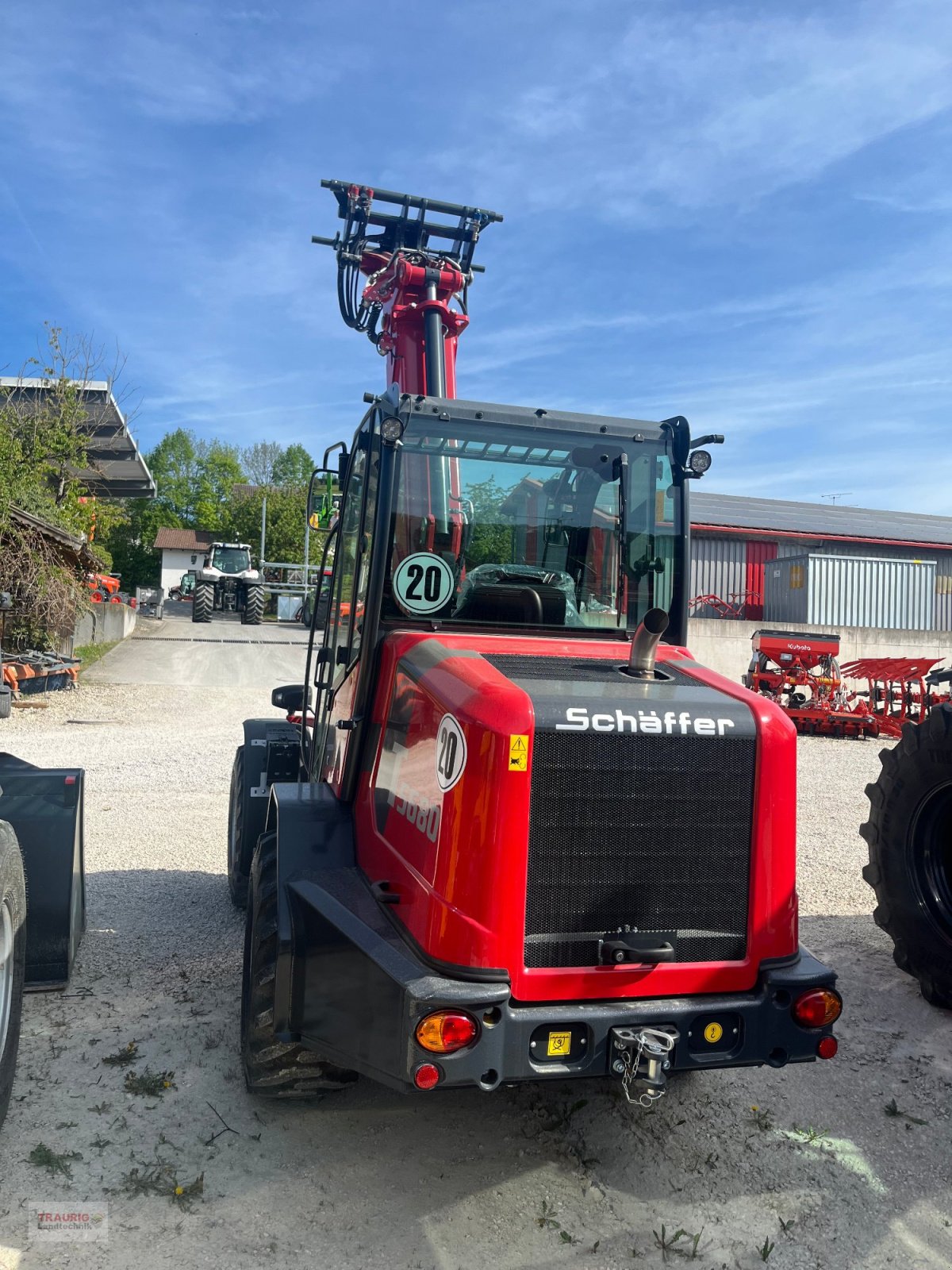 Teleradlader типа Schäffer 5680 T, Neumaschine в Mainburg/Wambach (Фотография 5)