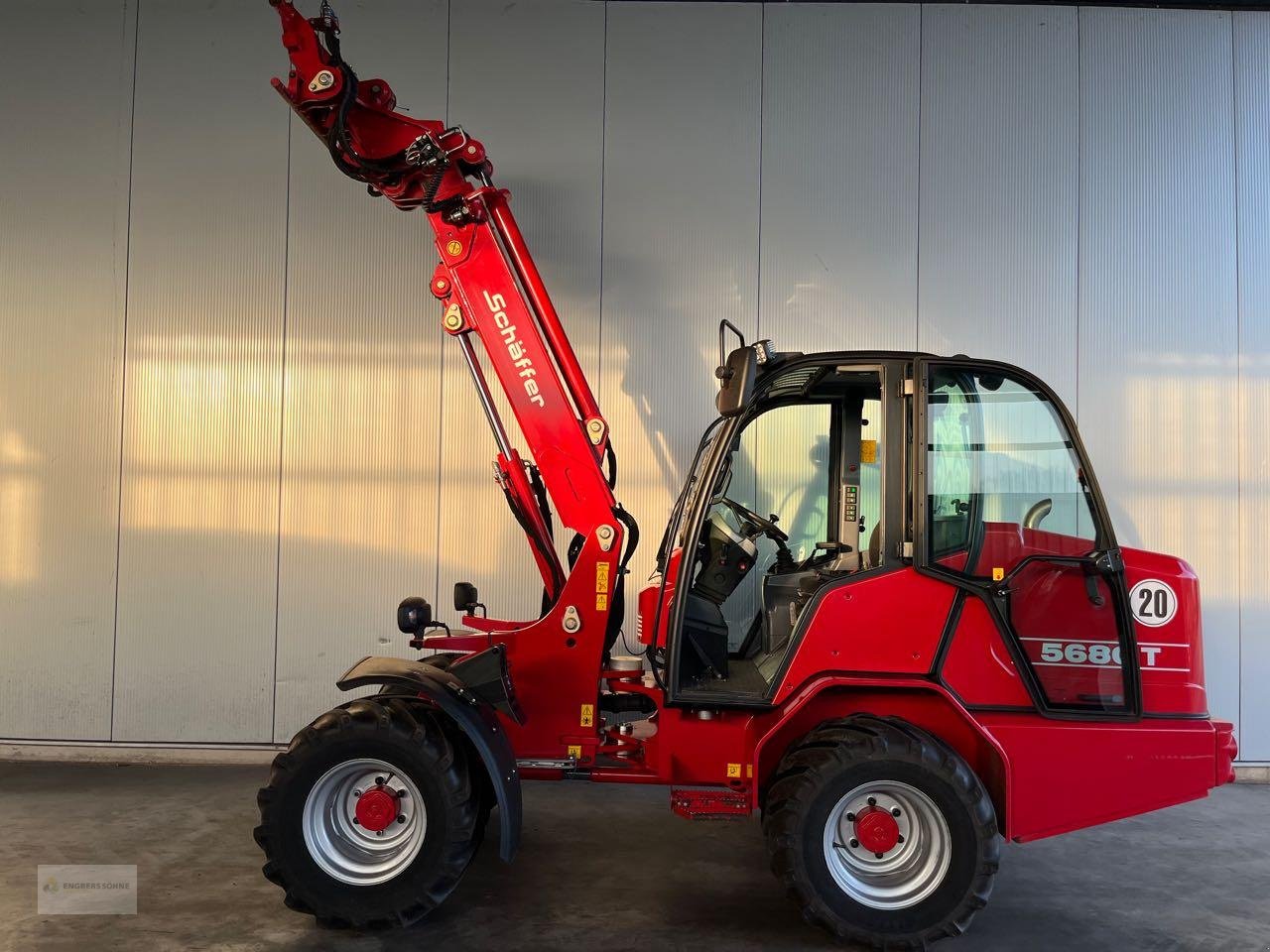 Teleradlader tipa Schäffer 5680 T, Gebrauchtmaschine u Twist - Rühlerfeld (Slika 4)