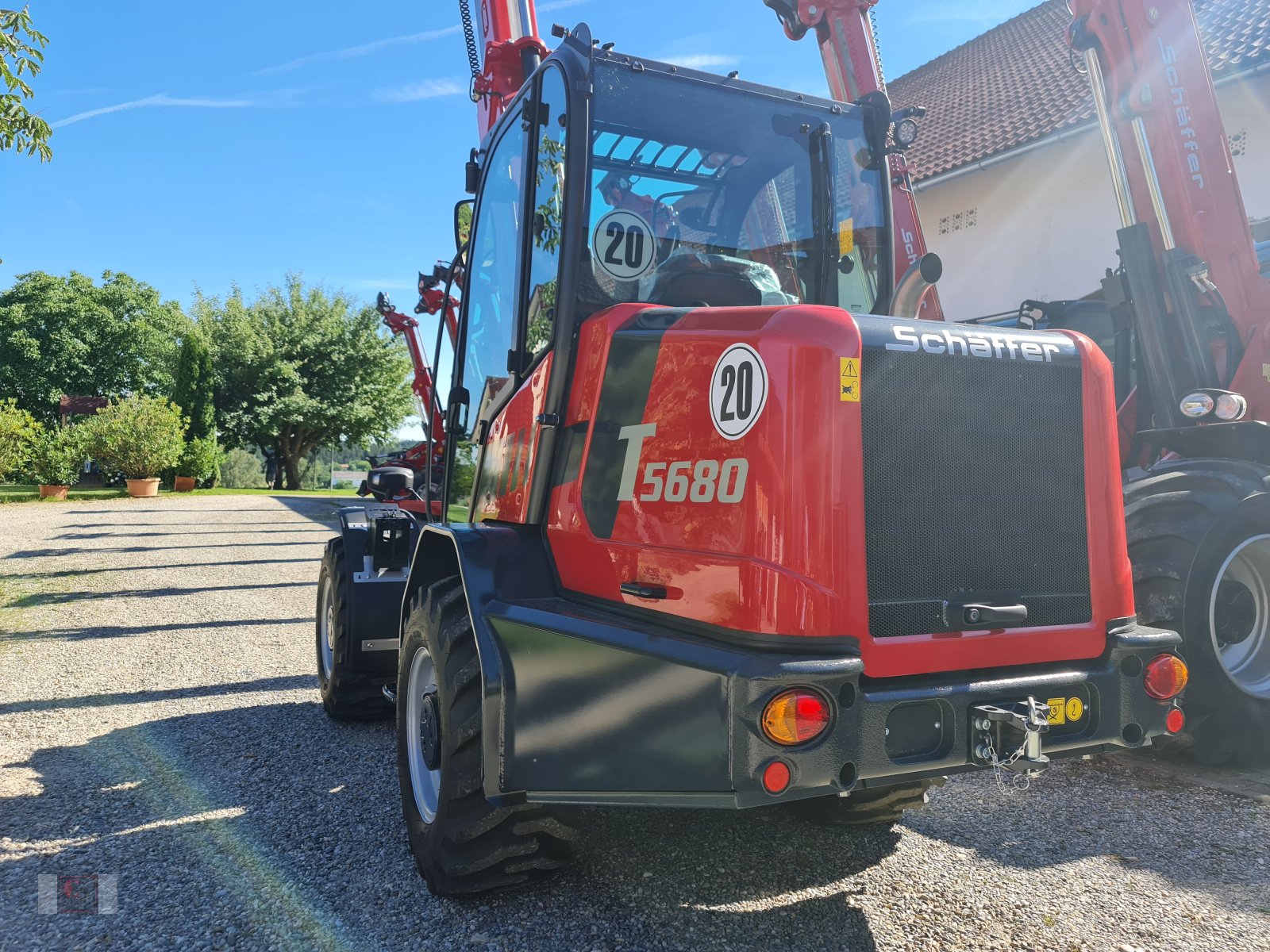 Teleradlader tip Schäffer 5680T, Neumaschine in Gerolsbach (Poză 1)