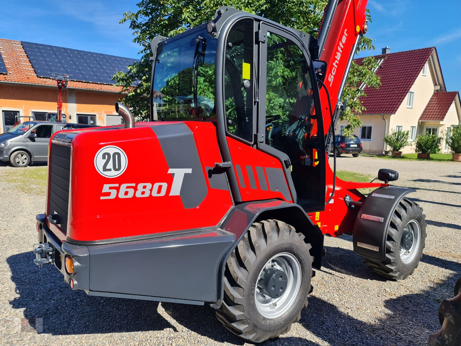 Teleradlader tip Schäffer 5680T, Neumaschine in Gerolsbach (Poză 3)
