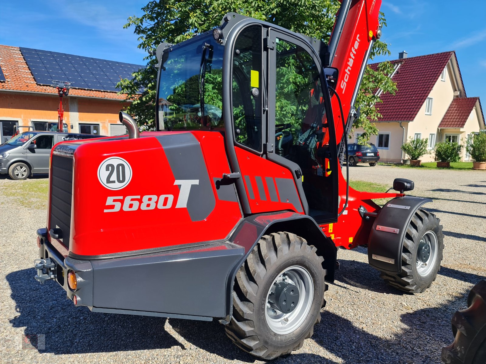 Teleradlader tip Schäffer 5680T, Neumaschine in Gerolsbach (Poză 4)