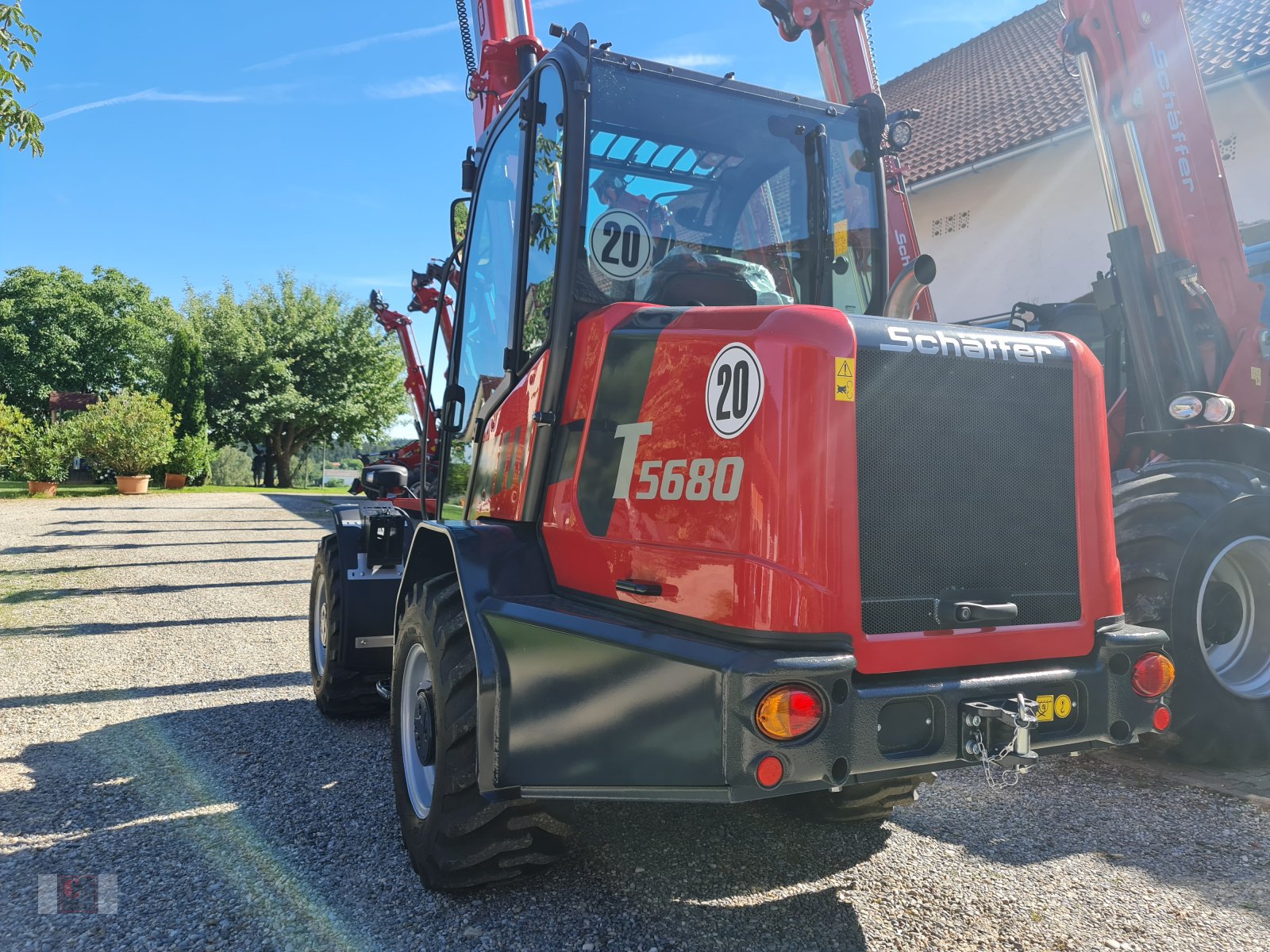 Teleradlader tip Schäffer 5680T, Neumaschine in Gerolsbach (Poză 8)