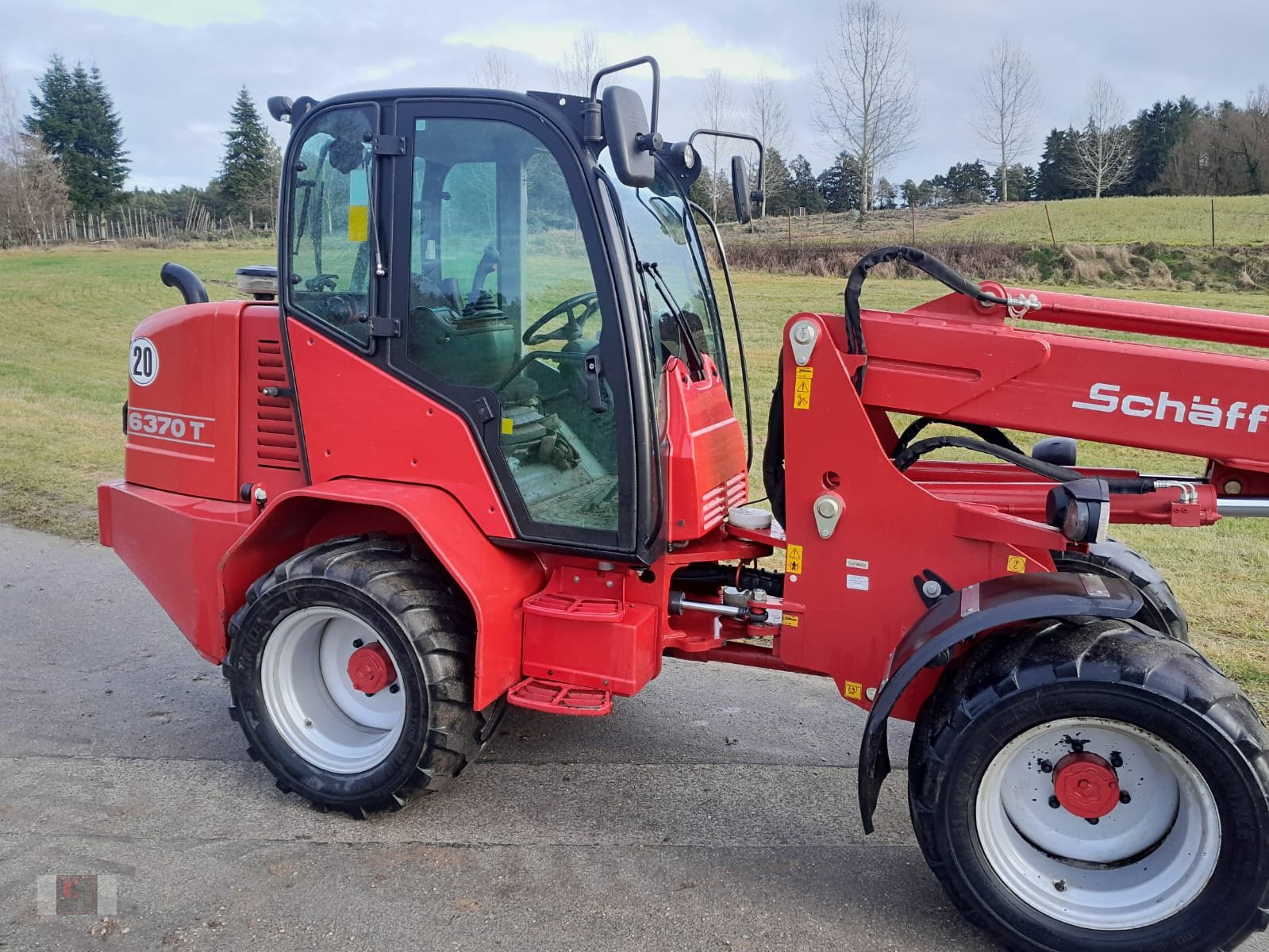 Teleradlader des Typs Schäffer 6370 T, Gebrauchtmaschine in Gerolsbach (Bild 2)