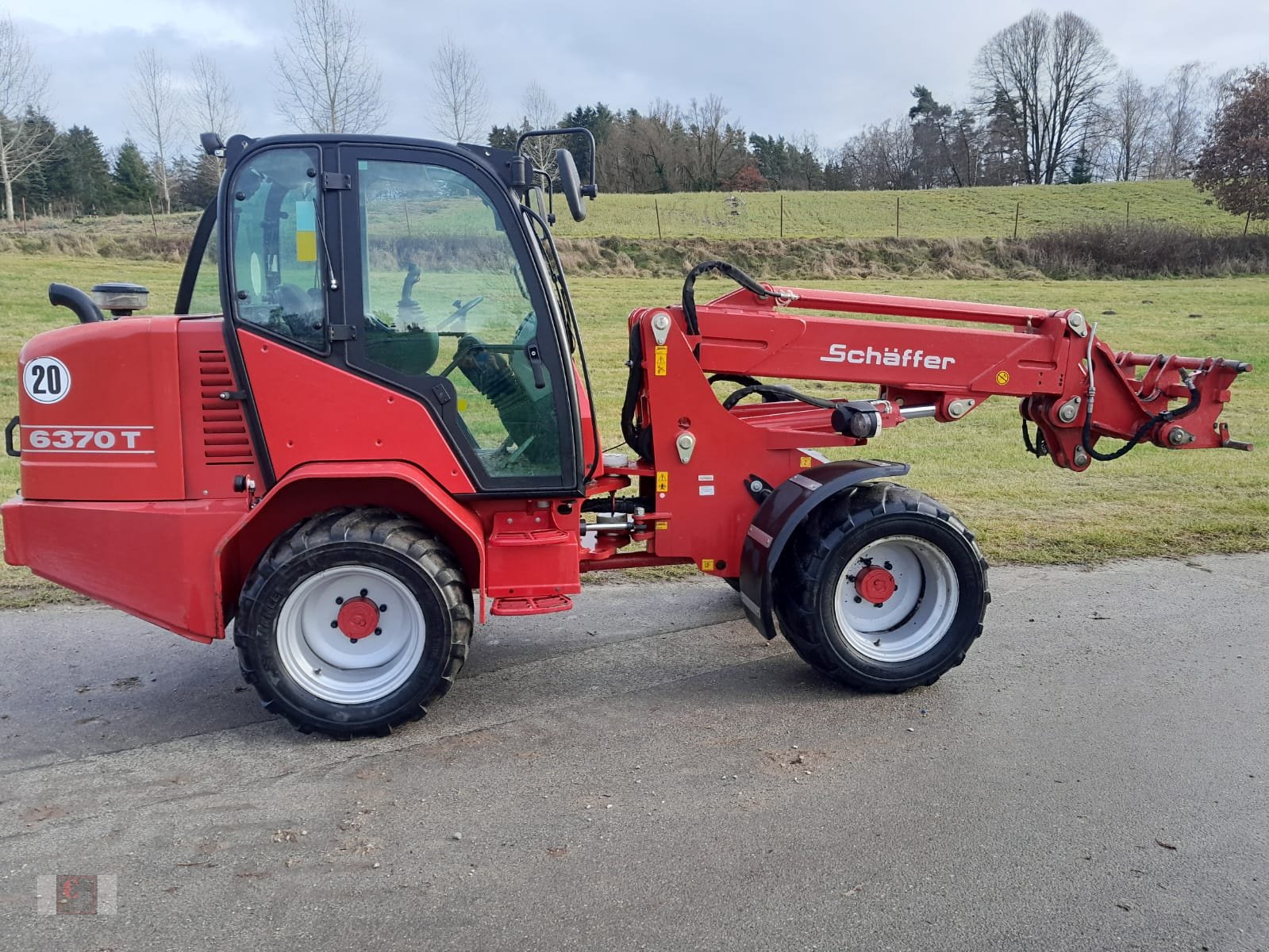 Teleradlader des Typs Schäffer 6370 T, Gebrauchtmaschine in Gerolsbach (Bild 3)