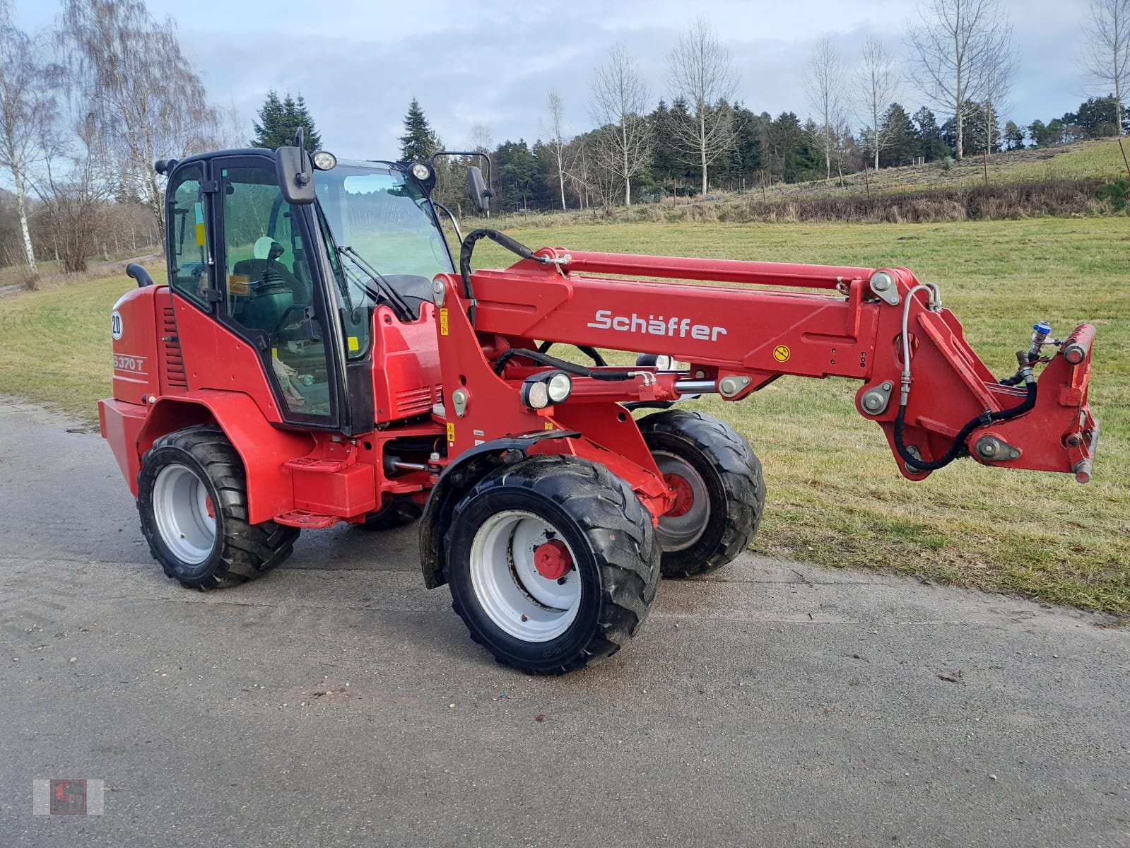 Teleradlader des Typs Schäffer 6370 T, Gebrauchtmaschine in Gerolsbach (Bild 4)
