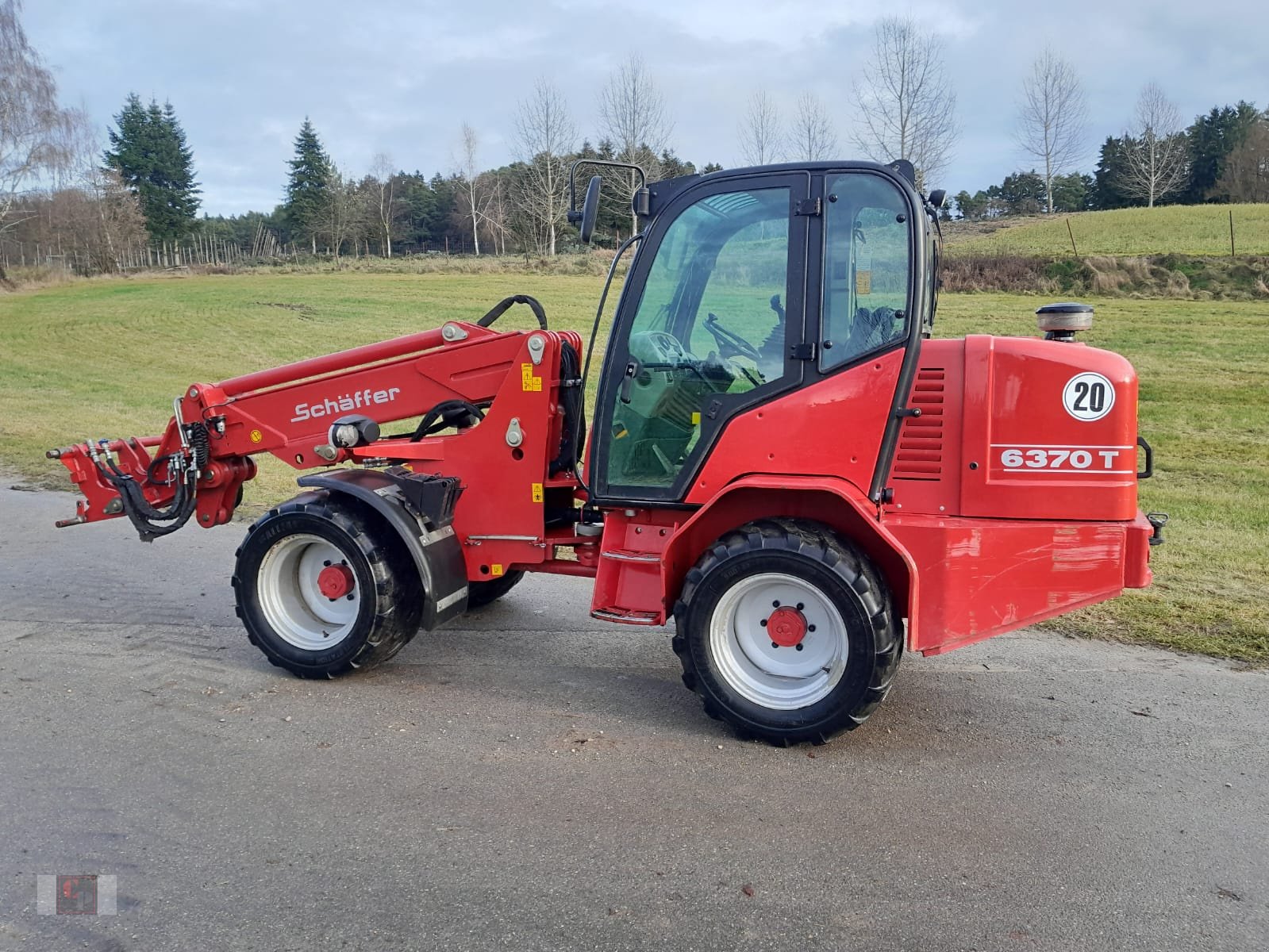 Teleradlader des Typs Schäffer 6370 T, Gebrauchtmaschine in Gerolsbach (Bild 5)