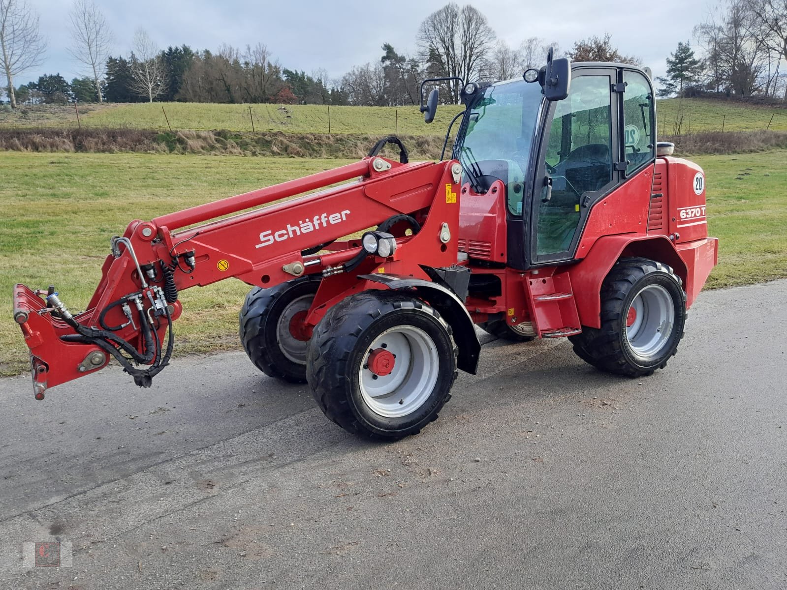 Teleradlader des Typs Schäffer 6370 T, Gebrauchtmaschine in Gerolsbach (Bild 7)