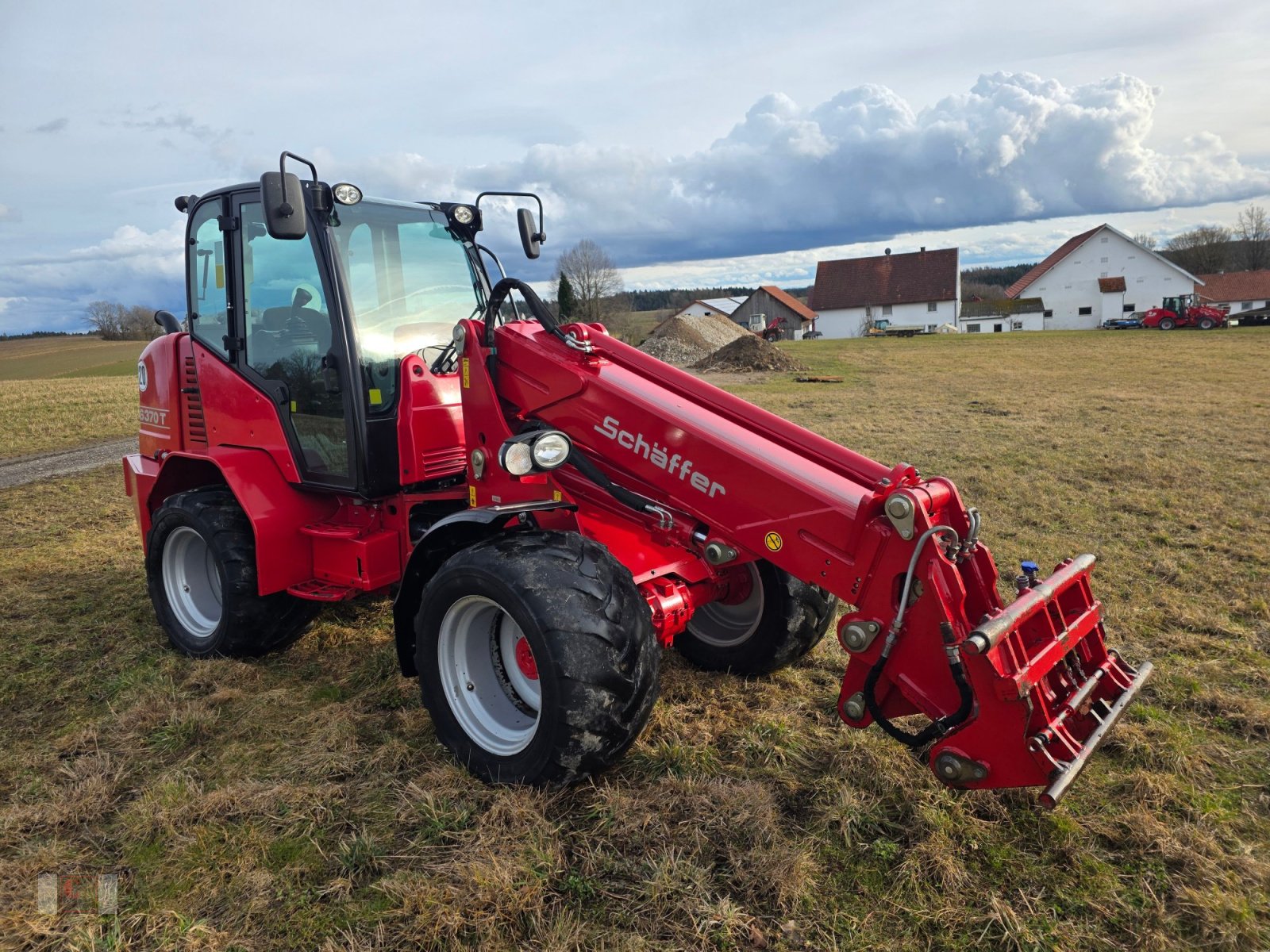 Teleradlader типа Schäffer 6370 T, Gebrauchtmaschine в Gerolsbach (Фотография 4)