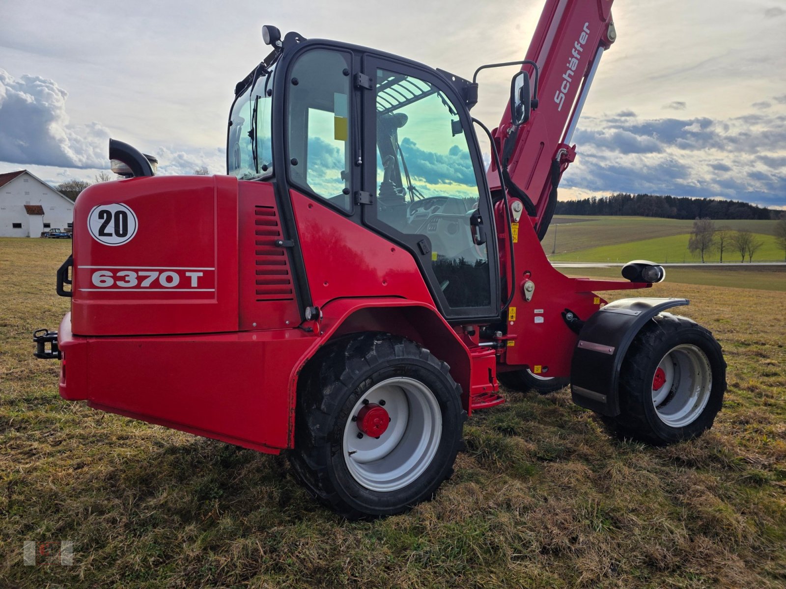 Teleradlader типа Schäffer 6370 T, Gebrauchtmaschine в Gerolsbach (Фотография 8)
