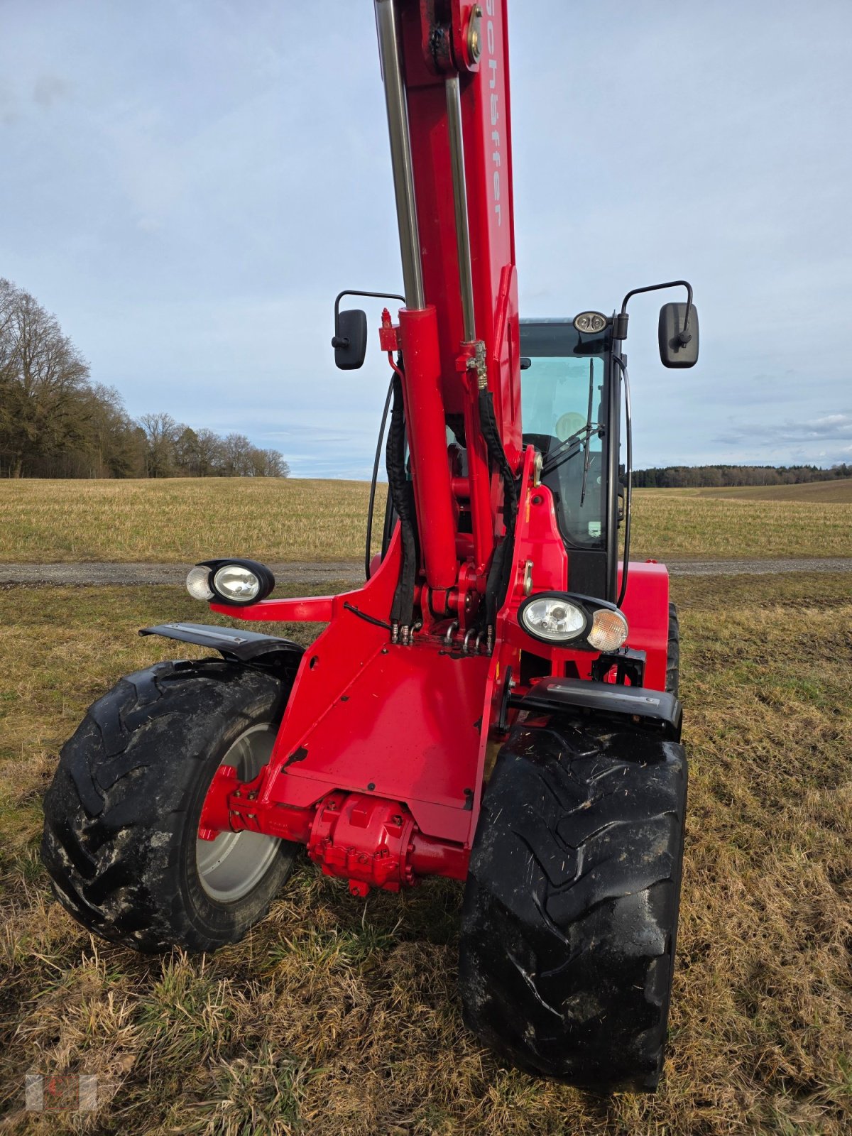 Teleradlader типа Schäffer 6370 T, Gebrauchtmaschine в Gerolsbach (Фотография 9)