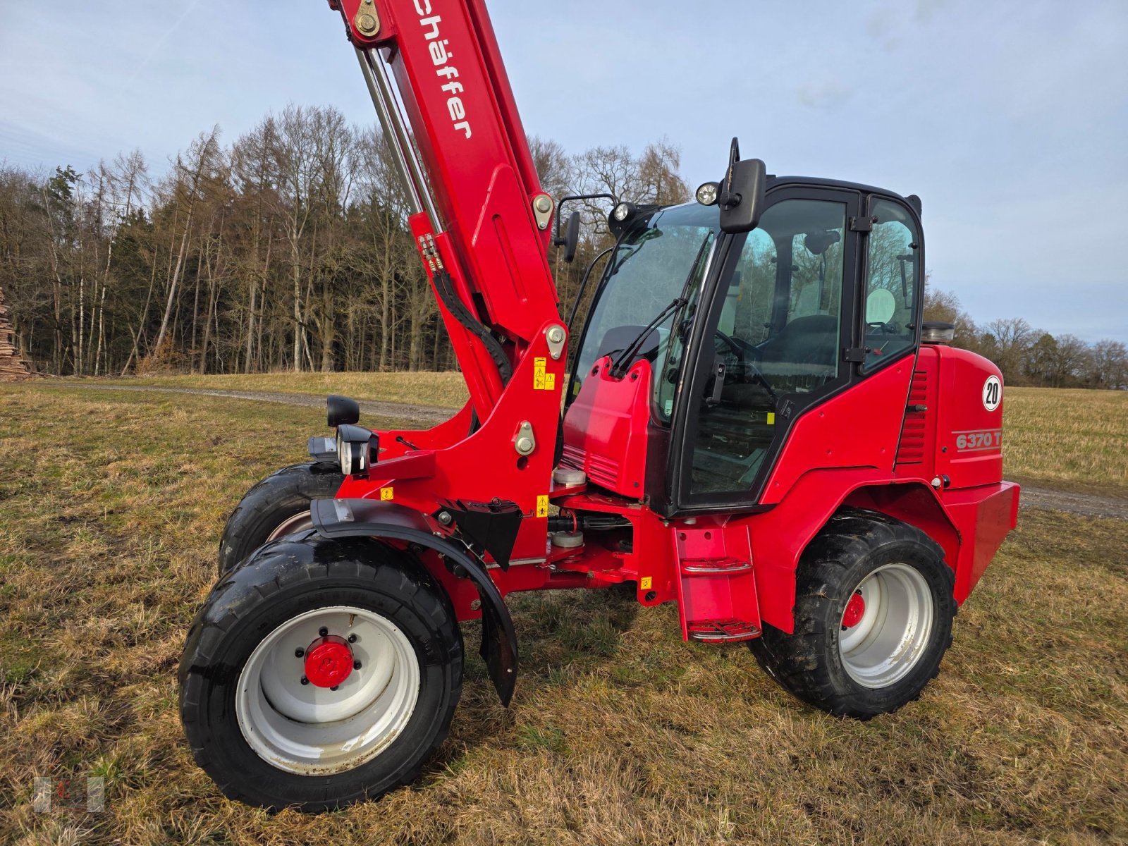 Teleradlader типа Schäffer 6370 T, Gebrauchtmaschine в Gerolsbach (Фотография 10)