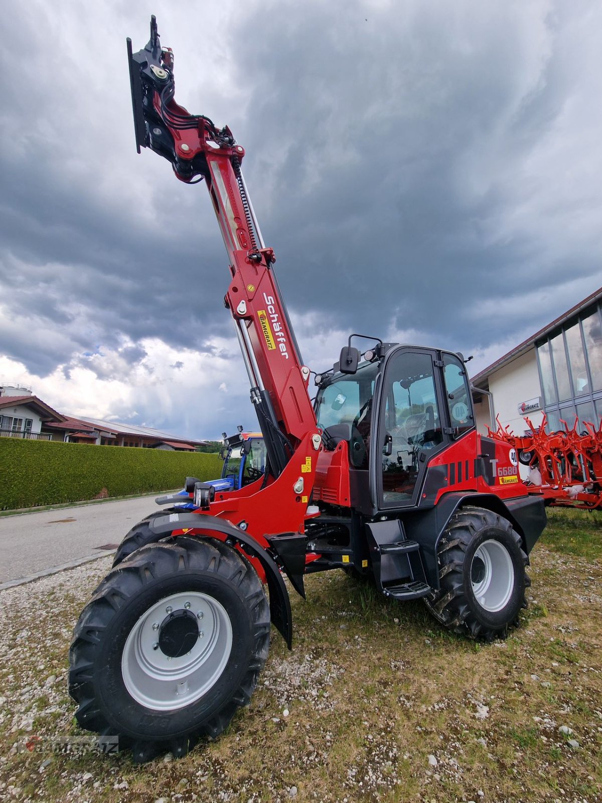 Teleradlader tip Schäffer 6680 T-3, Neumaschine in Eberfing (Poză 3)