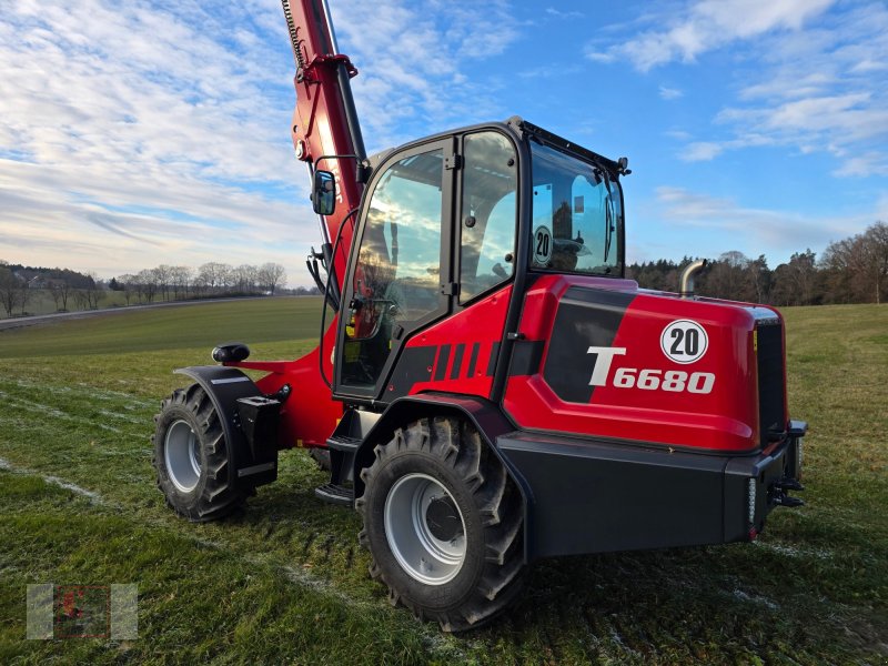 Teleradlader des Typs Schäffer 6680 T, Neumaschine in Gerolsbach (Bild 1)