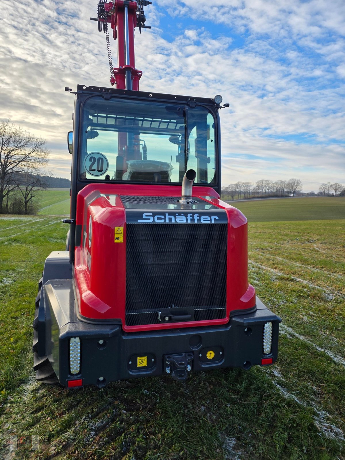 Teleradlader του τύπου Schäffer 6680 T, Neumaschine σε Gerolsbach (Φωτογραφία 3)