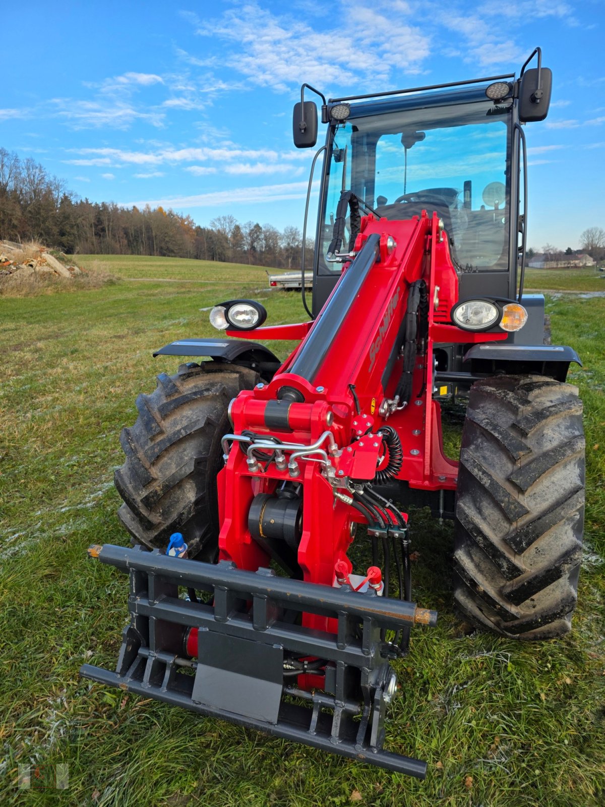 Teleradlader του τύπου Schäffer 6680 T, Neumaschine σε Gerolsbach (Φωτογραφία 4)