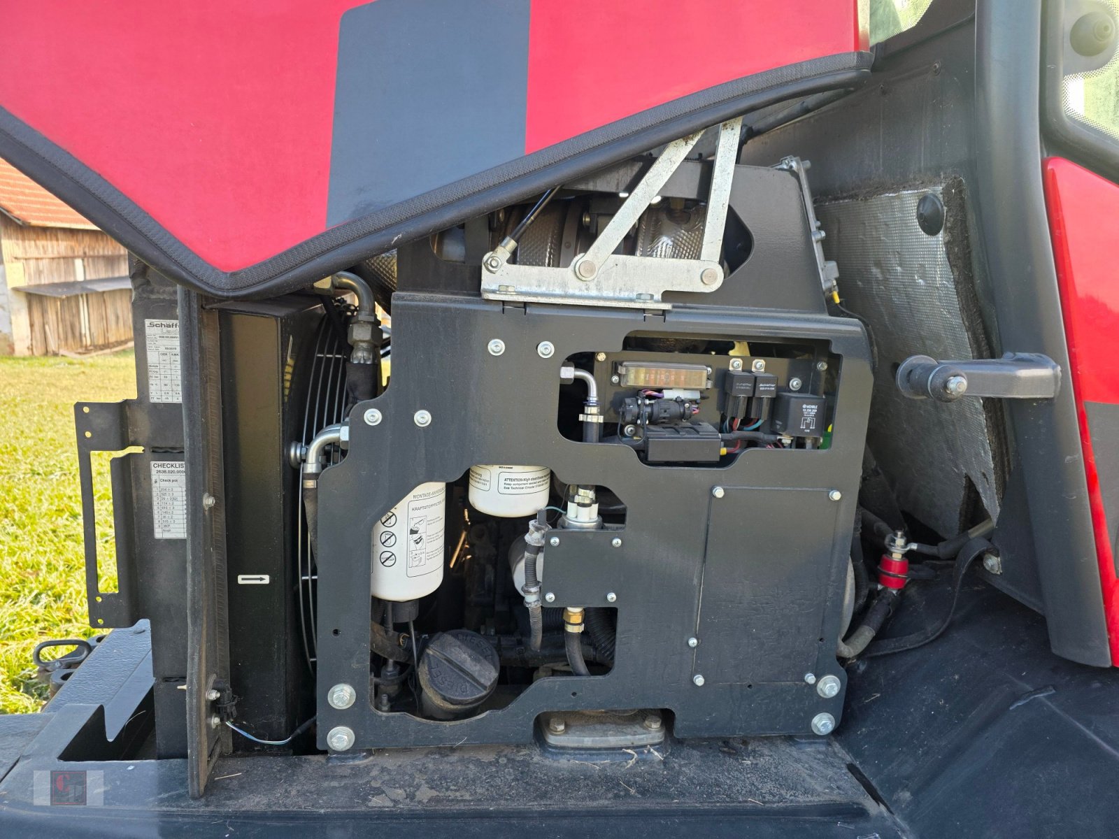 Teleradlader του τύπου Schäffer 6680 T, Neumaschine σε Gerolsbach (Φωτογραφία 8)