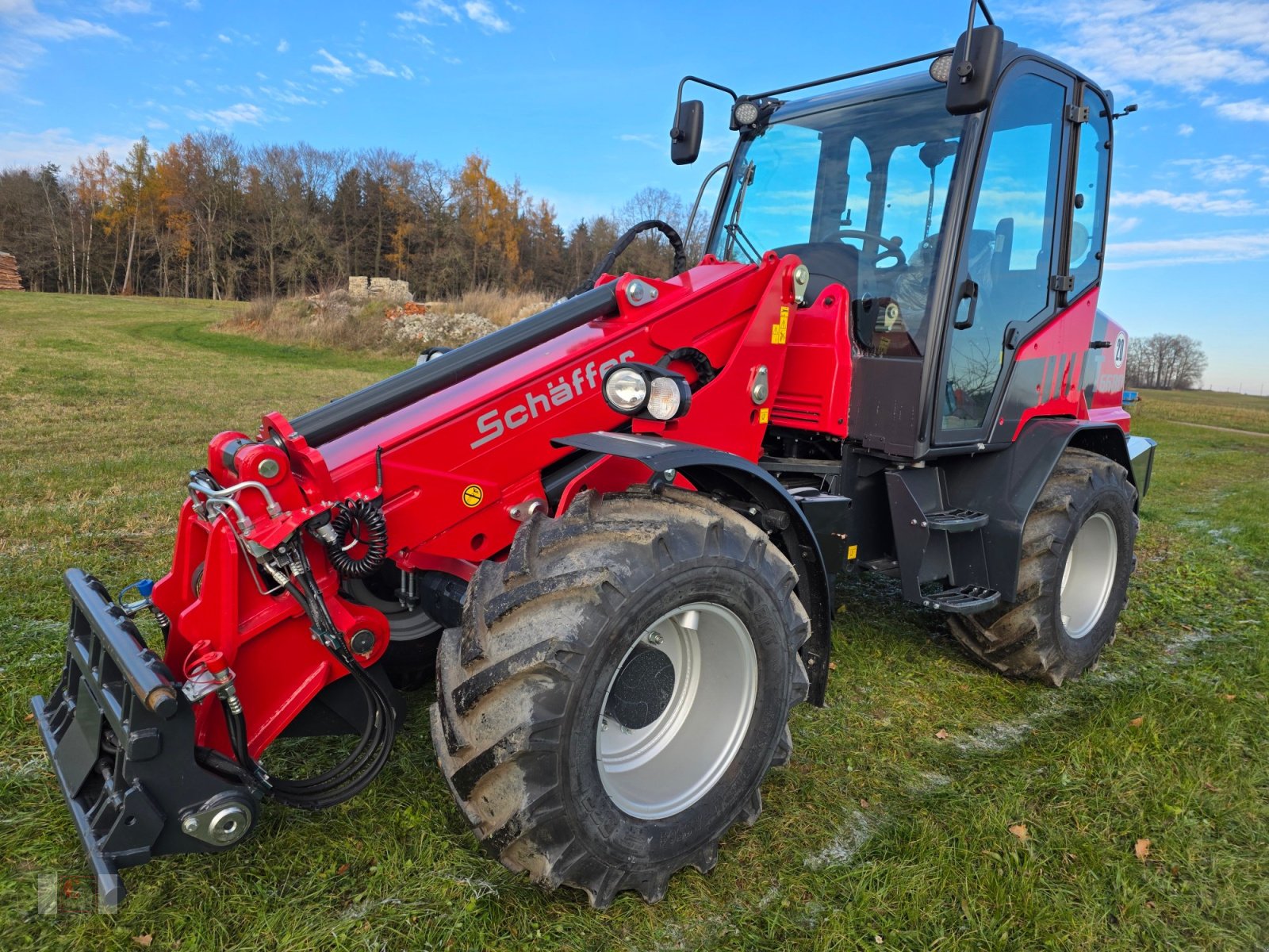 Teleradlader του τύπου Schäffer 6680 T, Neumaschine σε Gerolsbach (Φωτογραφία 11)