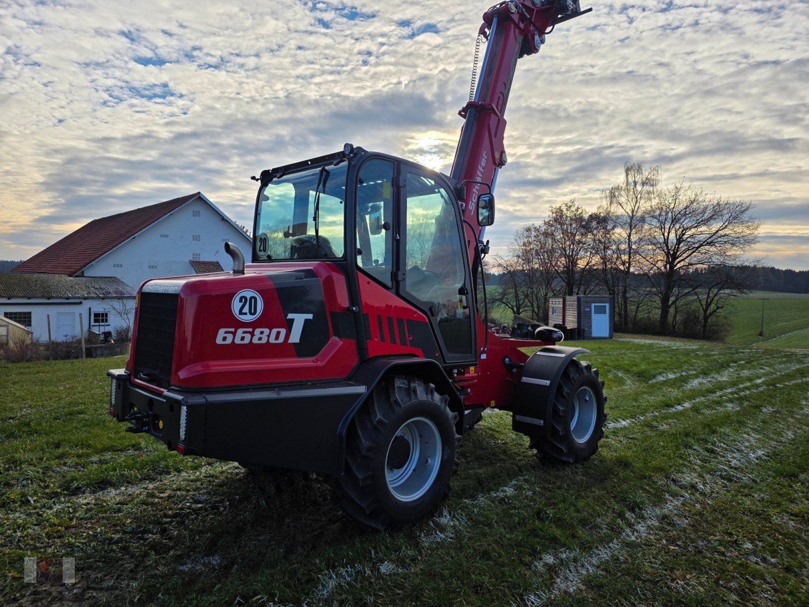 Teleradlader του τύπου Schäffer 6680 T, Neumaschine σε Gerolsbach (Φωτογραφία 13)