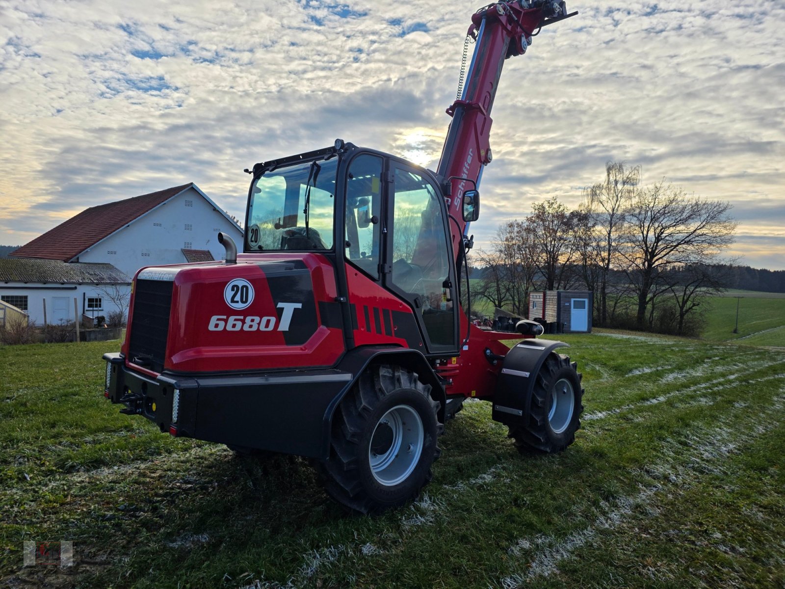 Teleradlader του τύπου Schäffer 6680 T, Neumaschine σε Gerolsbach (Φωτογραφία 15)