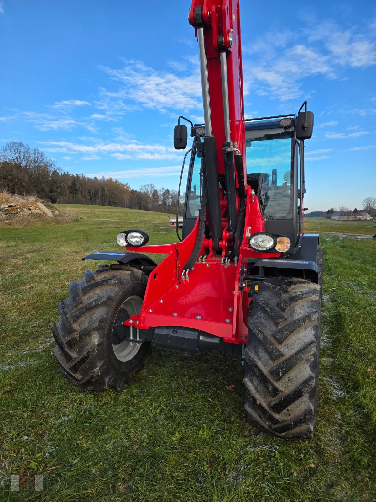 Teleradlader του τύπου Schäffer 6680 T, Neumaschine σε Gerolsbach (Φωτογραφία 16)
