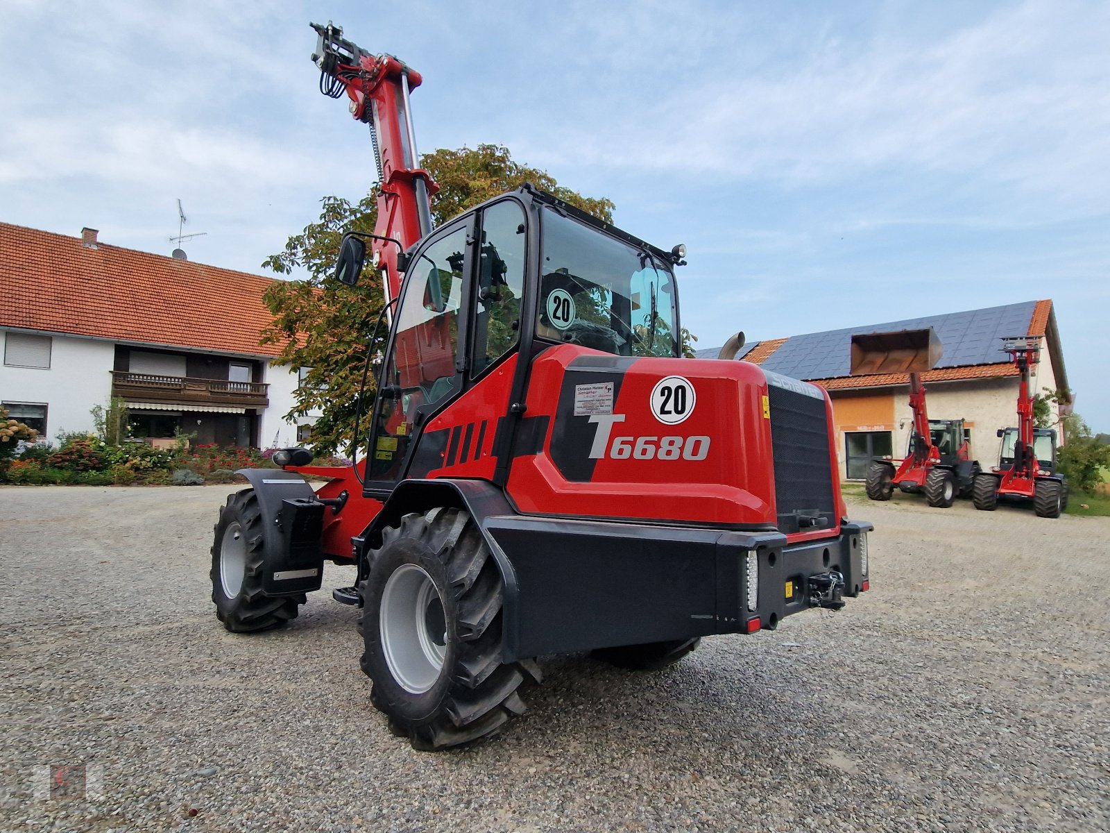 Teleradlader des Typs Schäffer 6680 T, Neumaschine in Gerolsbach (Bild 1)