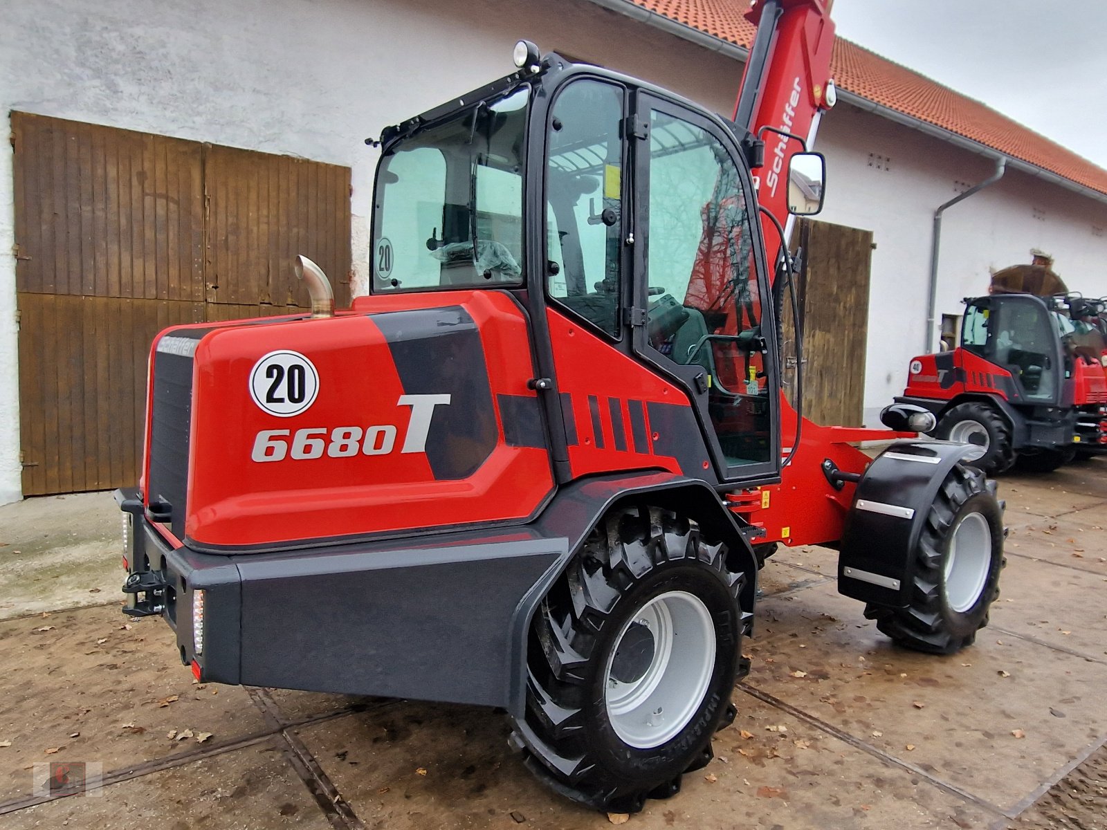 Teleradlader des Typs Schäffer 6680 T, Neumaschine in Gerolsbach (Bild 12)