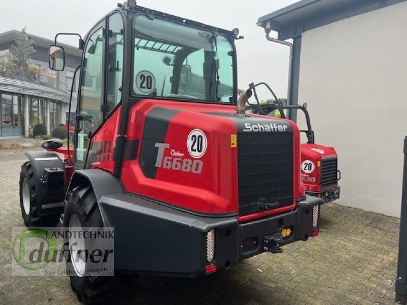 Teleradlader του τύπου Schäffer 6680 T, Neumaschine σε Hohentengen (Φωτογραφία 4)