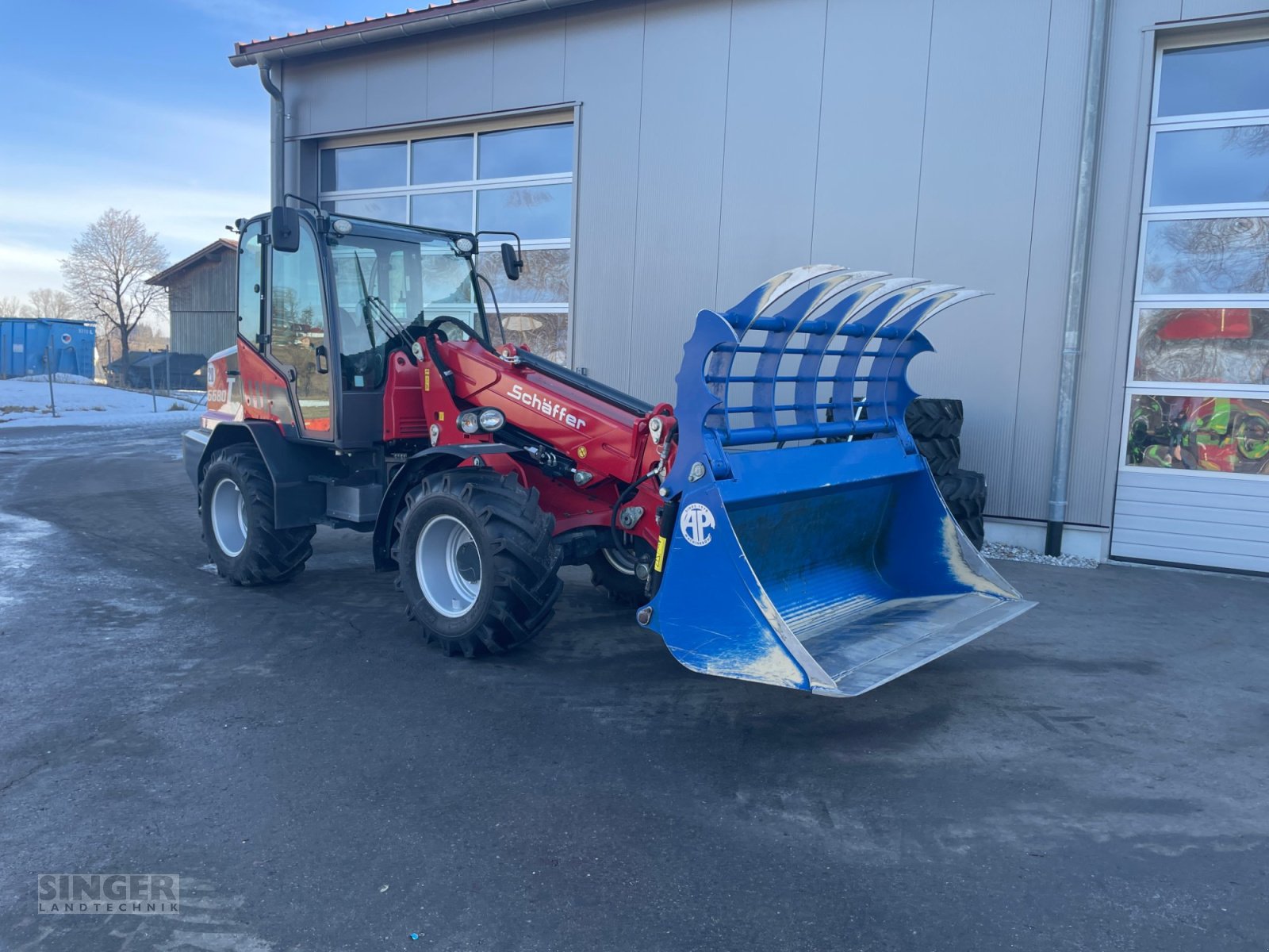 Teleradlader typu Schäffer 6680 T, Gebrauchtmaschine v Ebenhofen (Obrázek 3)