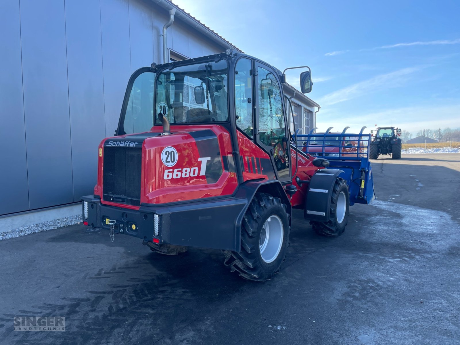 Teleradlader typu Schäffer 6680 T, Gebrauchtmaschine v Ebenhofen (Obrázek 5)