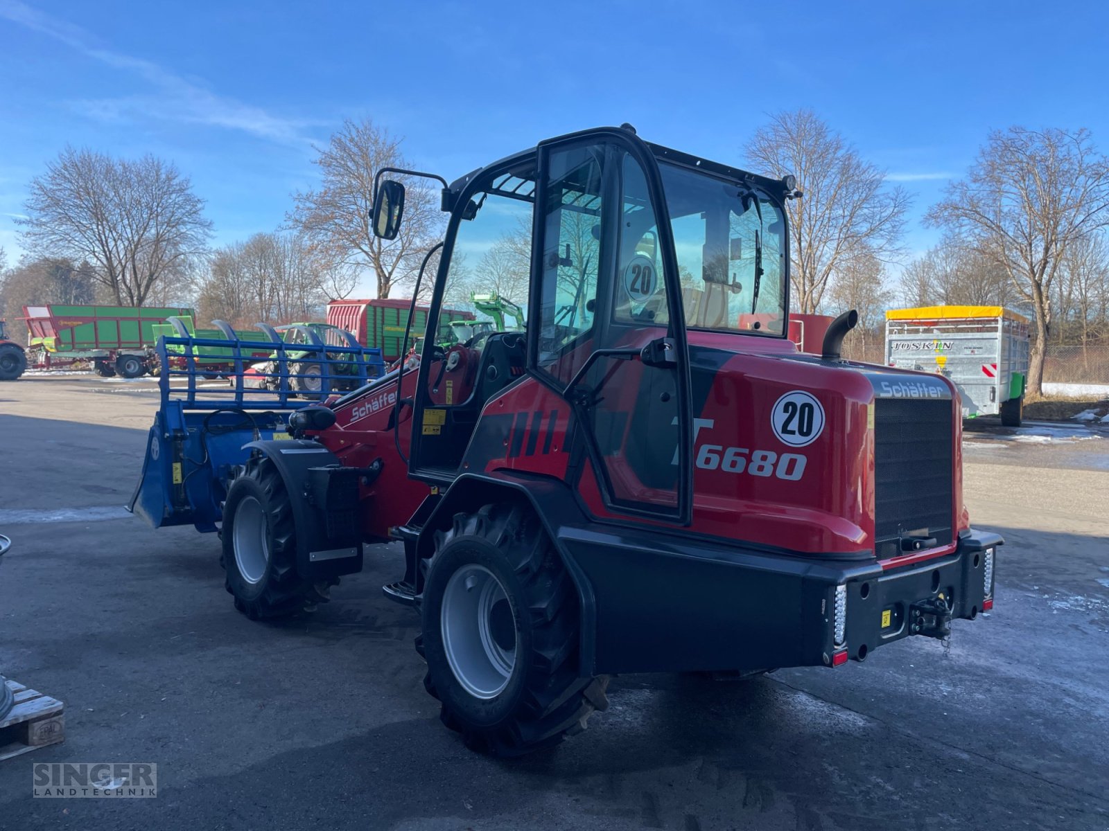 Teleradlader typu Schäffer 6680 T, Gebrauchtmaschine v Ebenhofen (Obrázek 7)