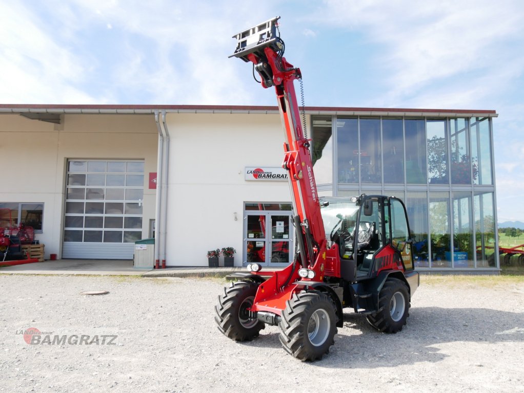 Teleradlader του τύπου Schäffer 6680 T, Neumaschine σε Eberfing (Φωτογραφία 3)