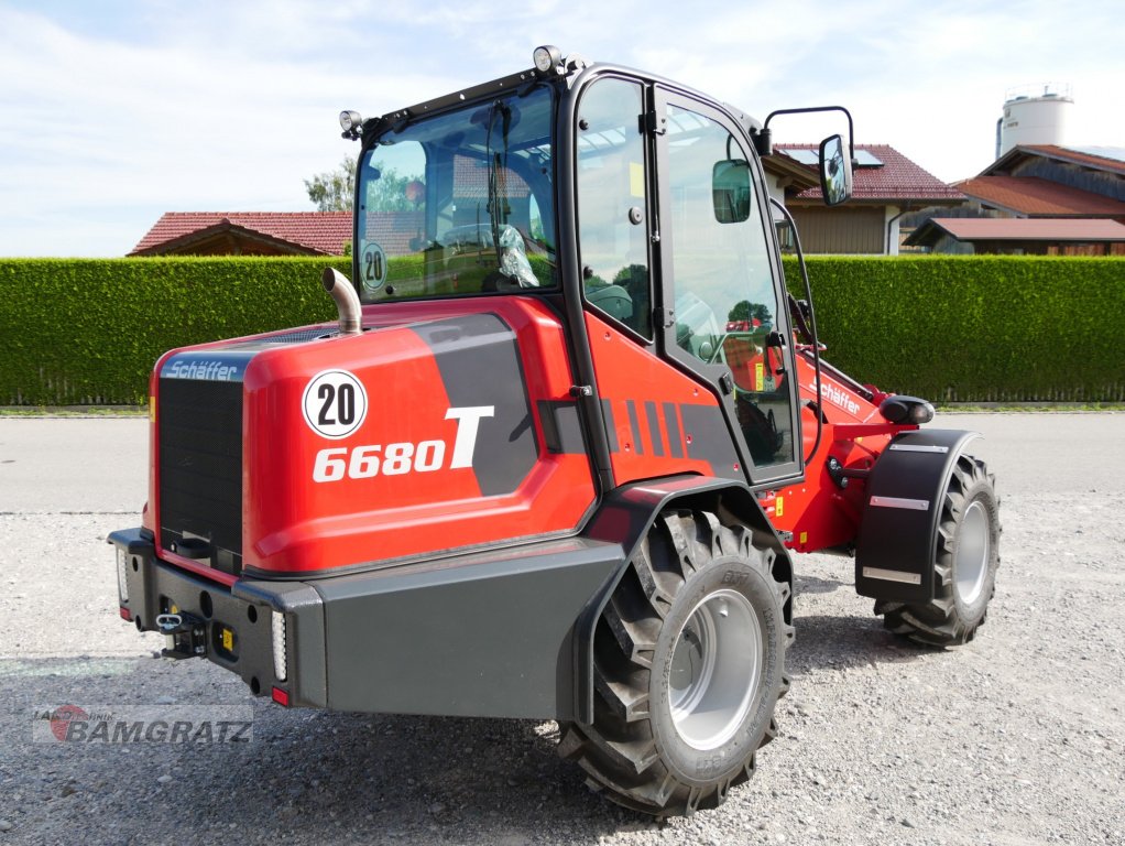 Teleradlader του τύπου Schäffer 6680 T, Neumaschine σε Eberfing (Φωτογραφία 11)