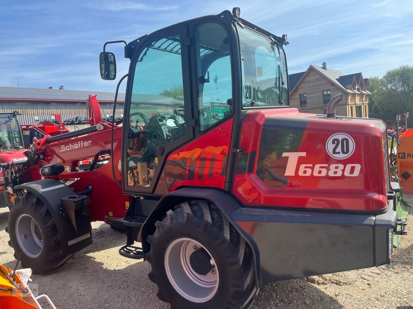Teleradlader типа Schäffer 6680 T, Neumaschine в Mainburg/Wambach (Фотография 4)