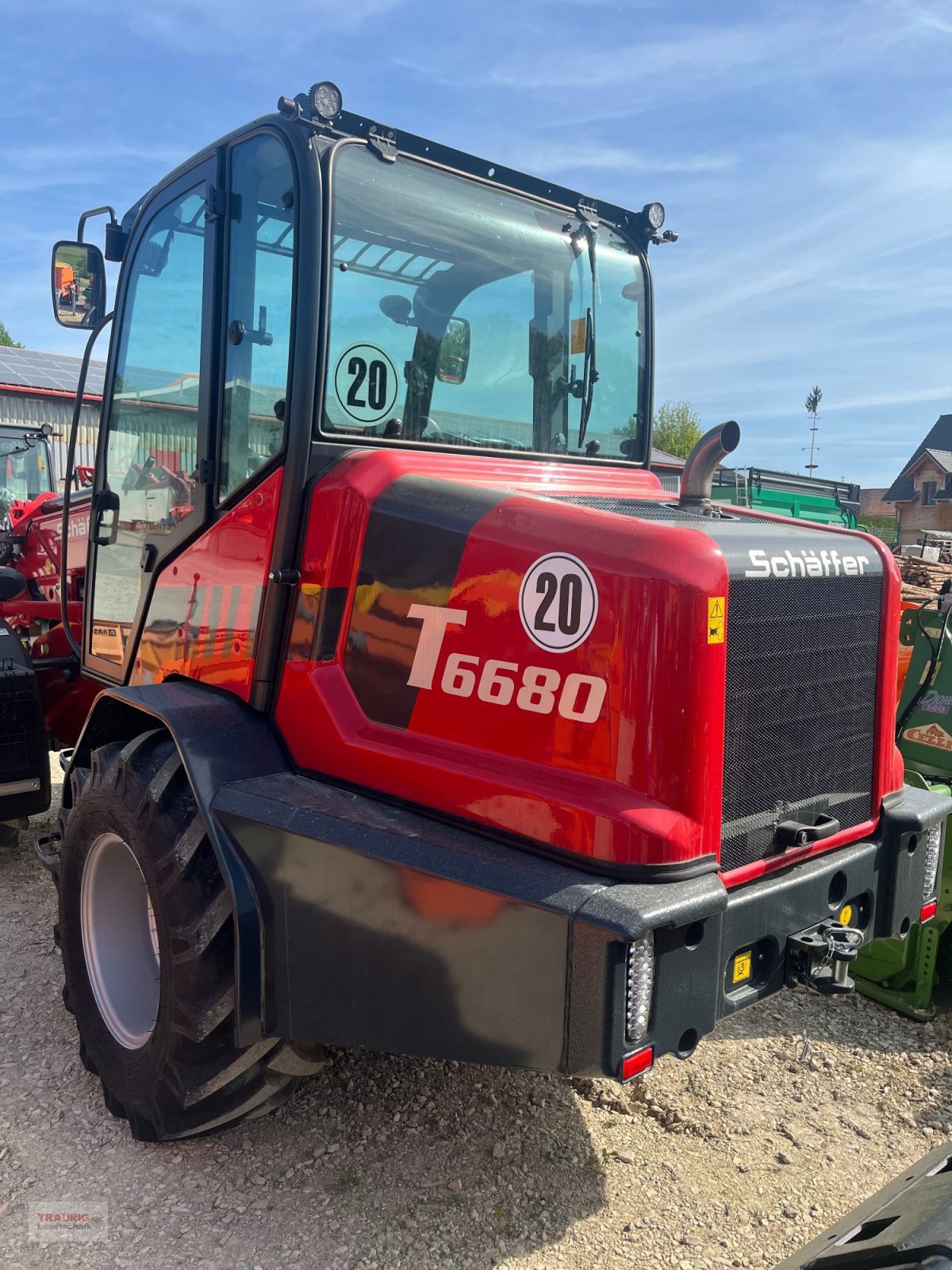 Teleradlader типа Schäffer 6680 T, Neumaschine в Mainburg/Wambach (Фотография 6)