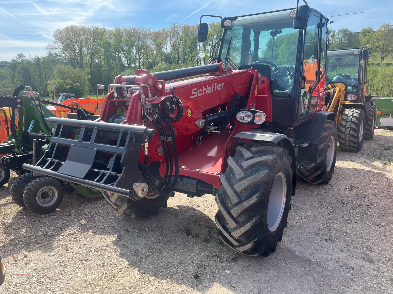 Teleradlader типа Schäffer 6680 T, Neumaschine в Mainburg/Wambach (Фотография 7)