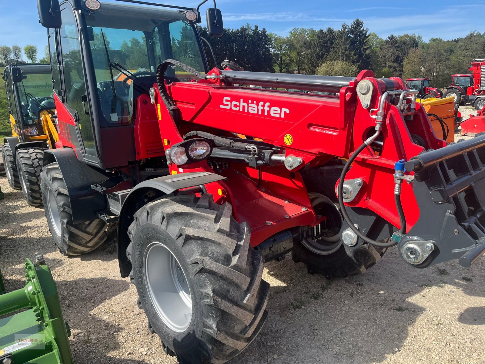 Teleradlader типа Schäffer 6680 T, Neumaschine в Mainburg/Wambach (Фотография 8)