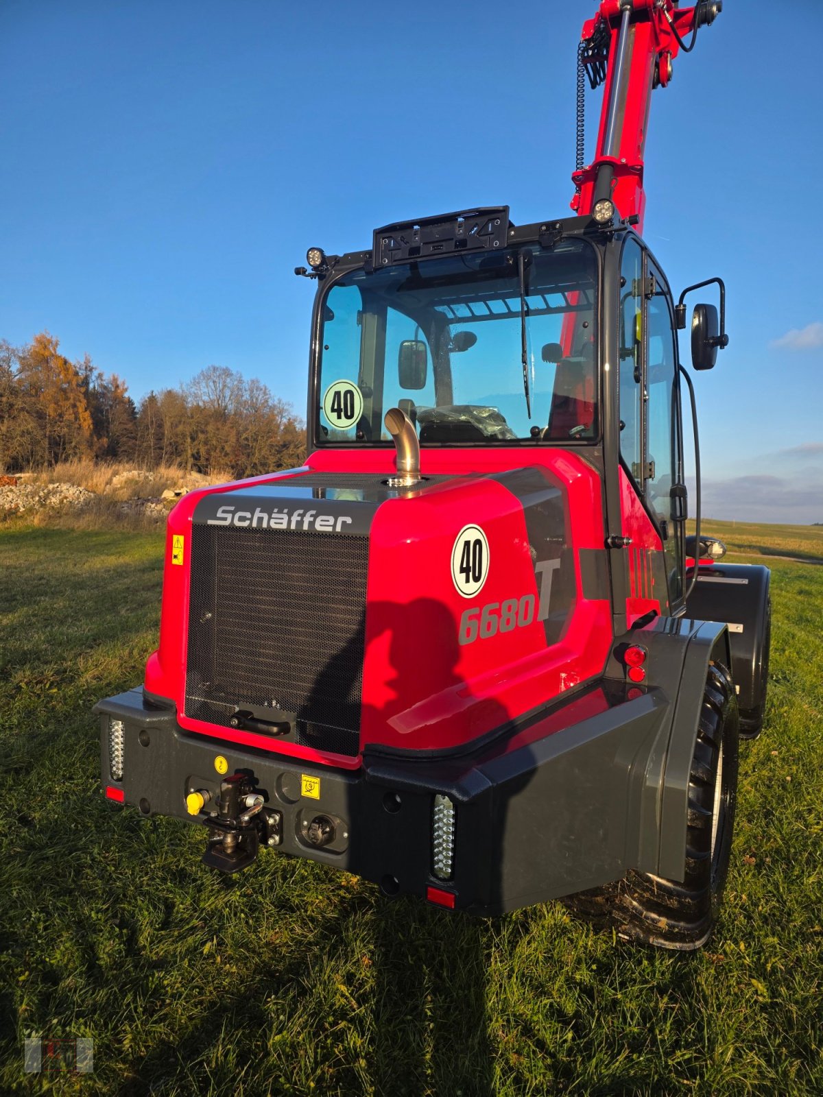 Teleradlader des Typs Schäffer 6680T, Neumaschine in Gerolsbach (Bild 3)