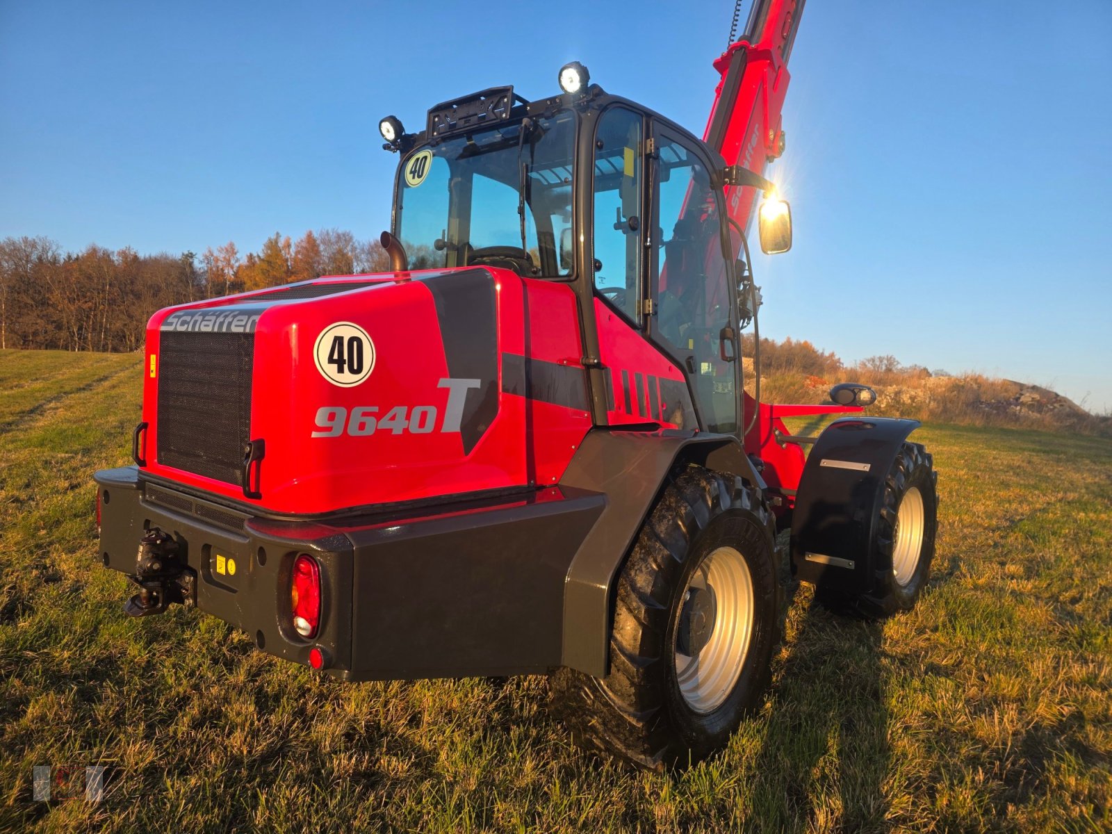 Teleradlader des Typs Schäffer 6680T, Neumaschine in Gerolsbach (Bild 4)
