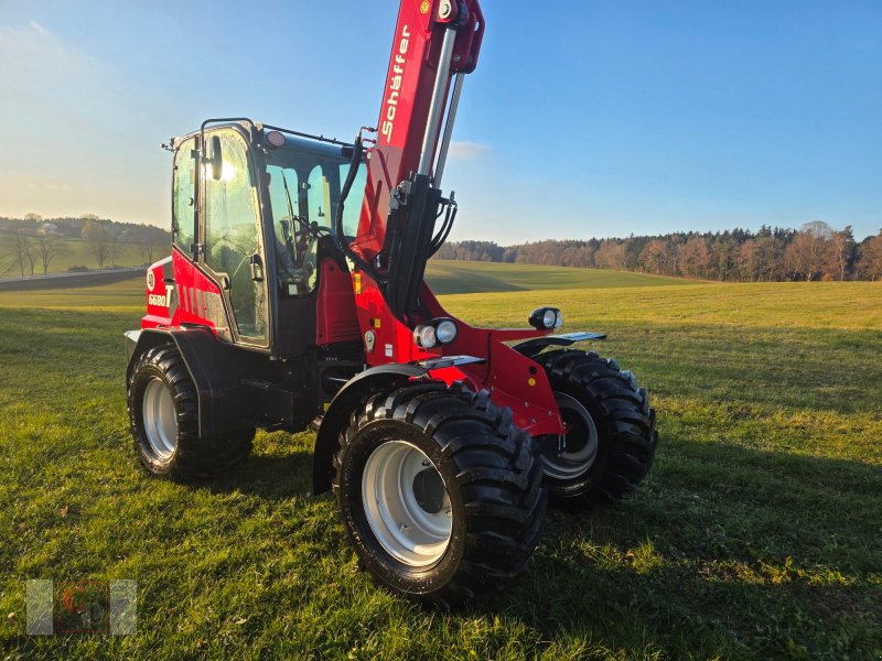 Teleradlader des Typs Schäffer 6680T, Neumaschine in Gerolsbach (Bild 1)