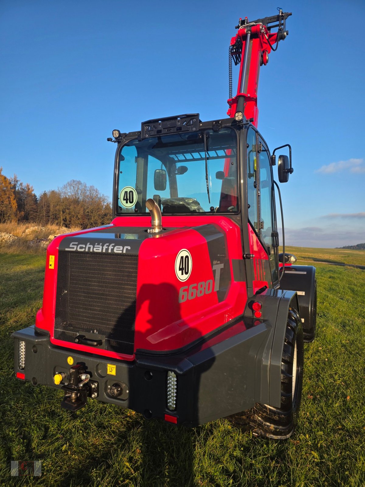 Teleradlader des Typs Schäffer 6680T, Neumaschine in Gerolsbach (Bild 5)