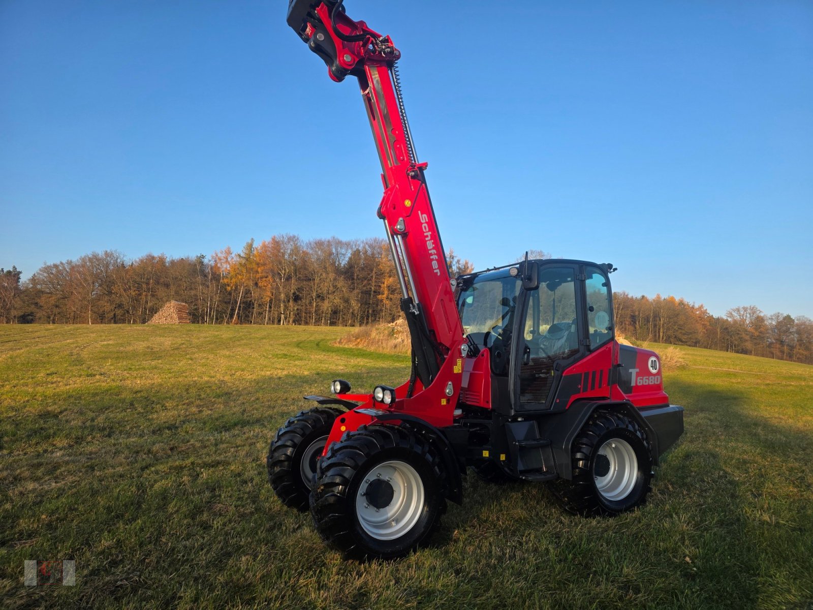 Teleradlader des Typs Schäffer 6680T, Neumaschine in Gerolsbach (Bild 2)