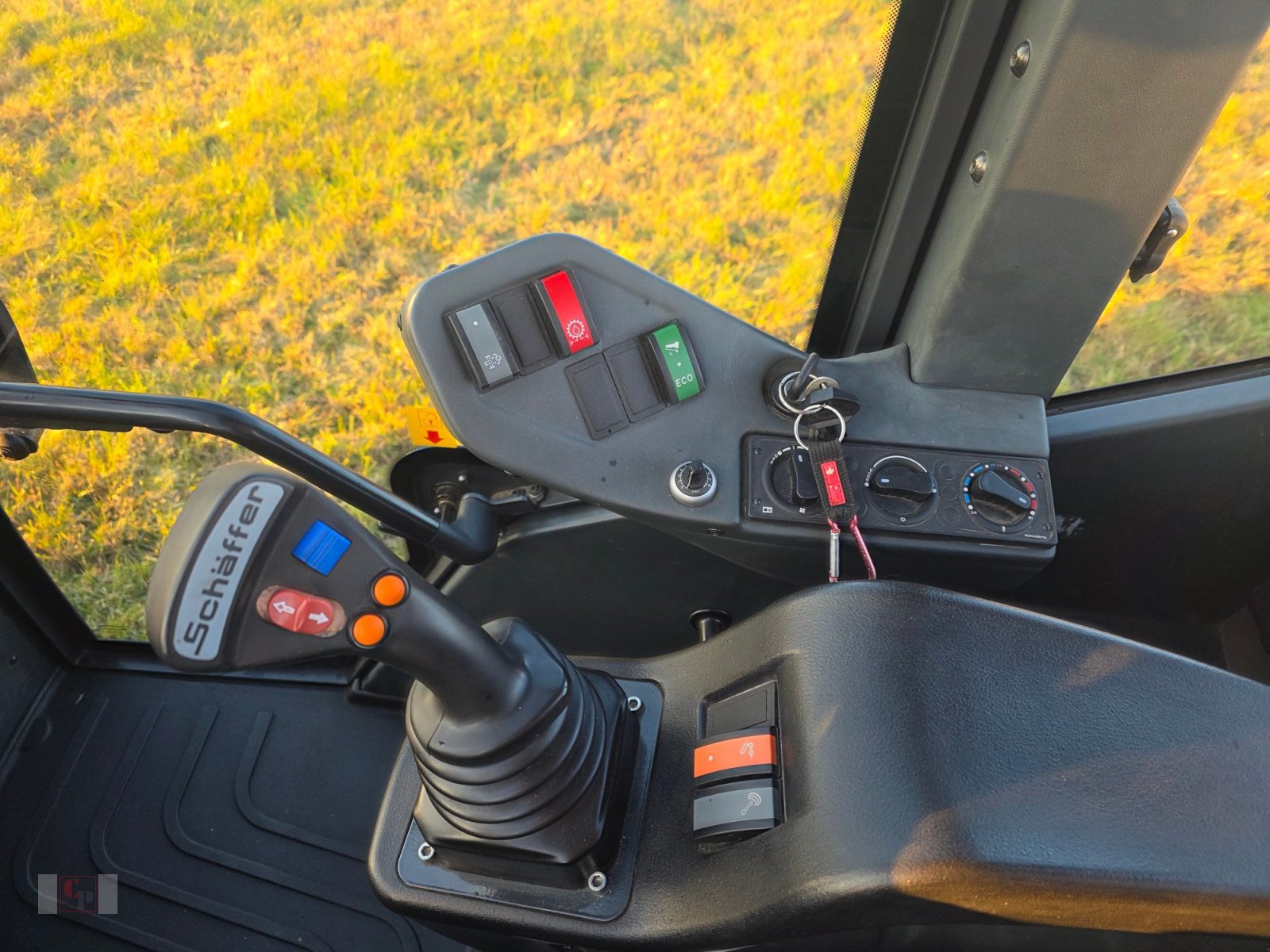 Teleradlader des Typs Schäffer 6680T, Neumaschine in Gerolsbach (Bild 11)